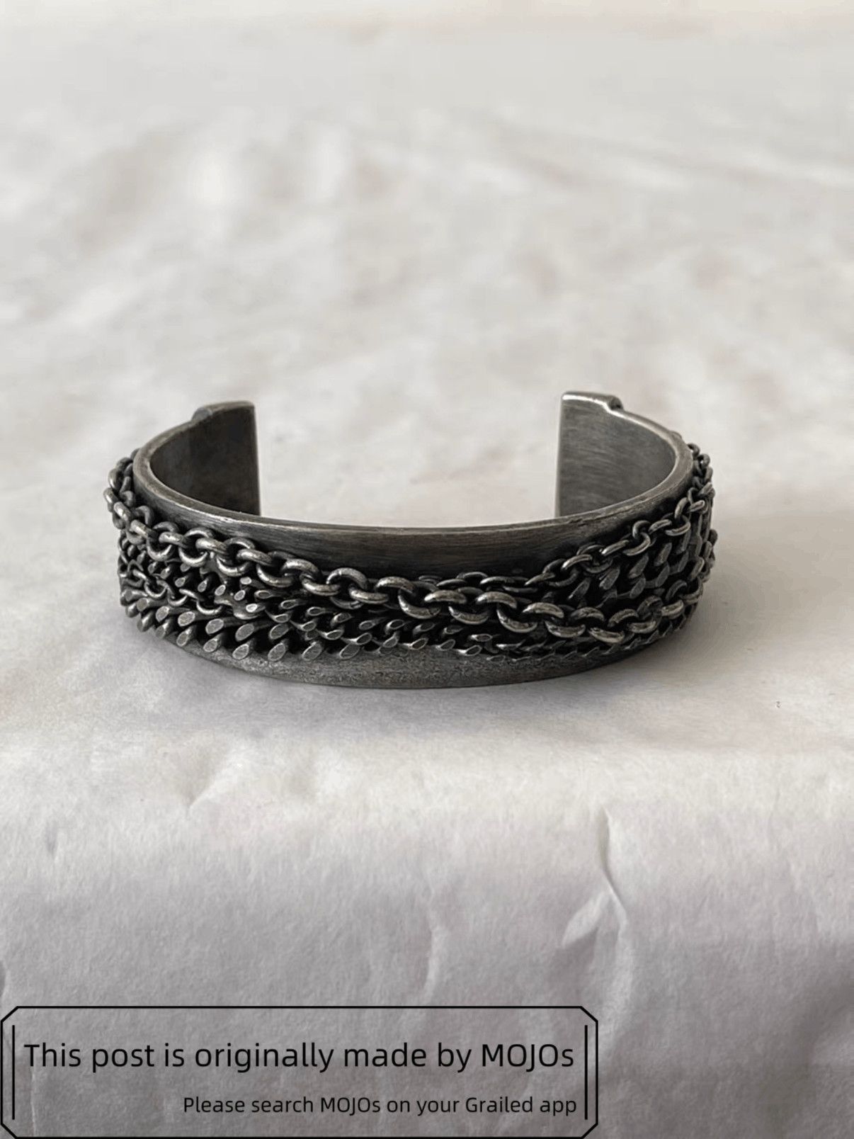 Jean Paul Gaultier Jean Paul Gaultier Chain Silver Bracelet mojos5613 Size ONE SIZE - 5 Thumbnail