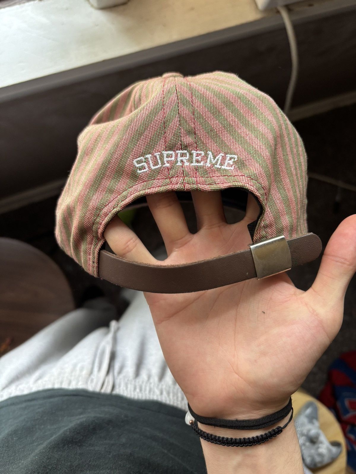 Supreme Supreme Enamel S Logo 5 Panel Hat Size ONE SIZE - 2 Thumbnail