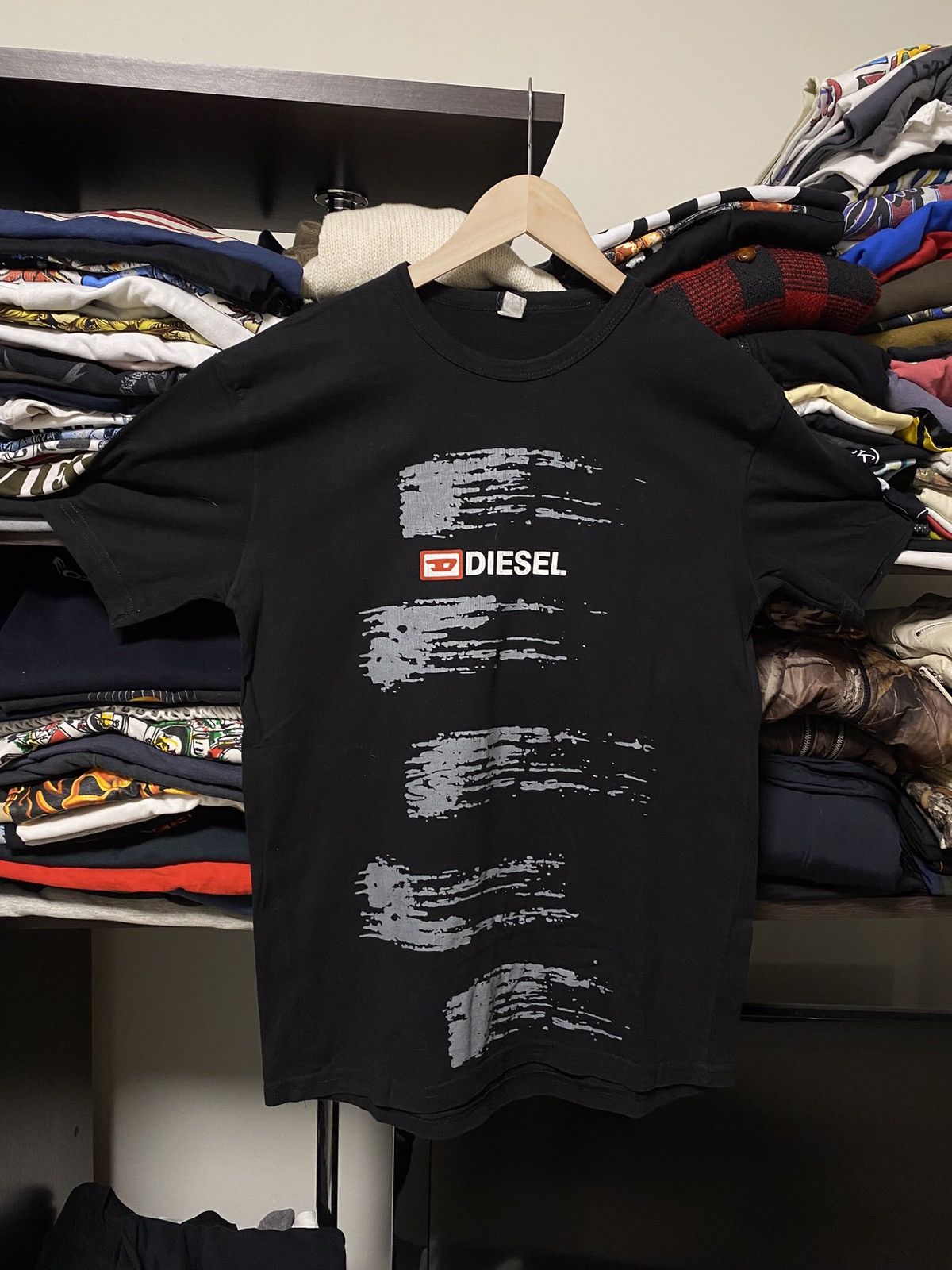 Diesel × Japanese Brand × Vintage Y2K Vintage Diesel Tee Shirt Archive Hype Size US L / EU 52-54 / 3 - 2 Thumbnail