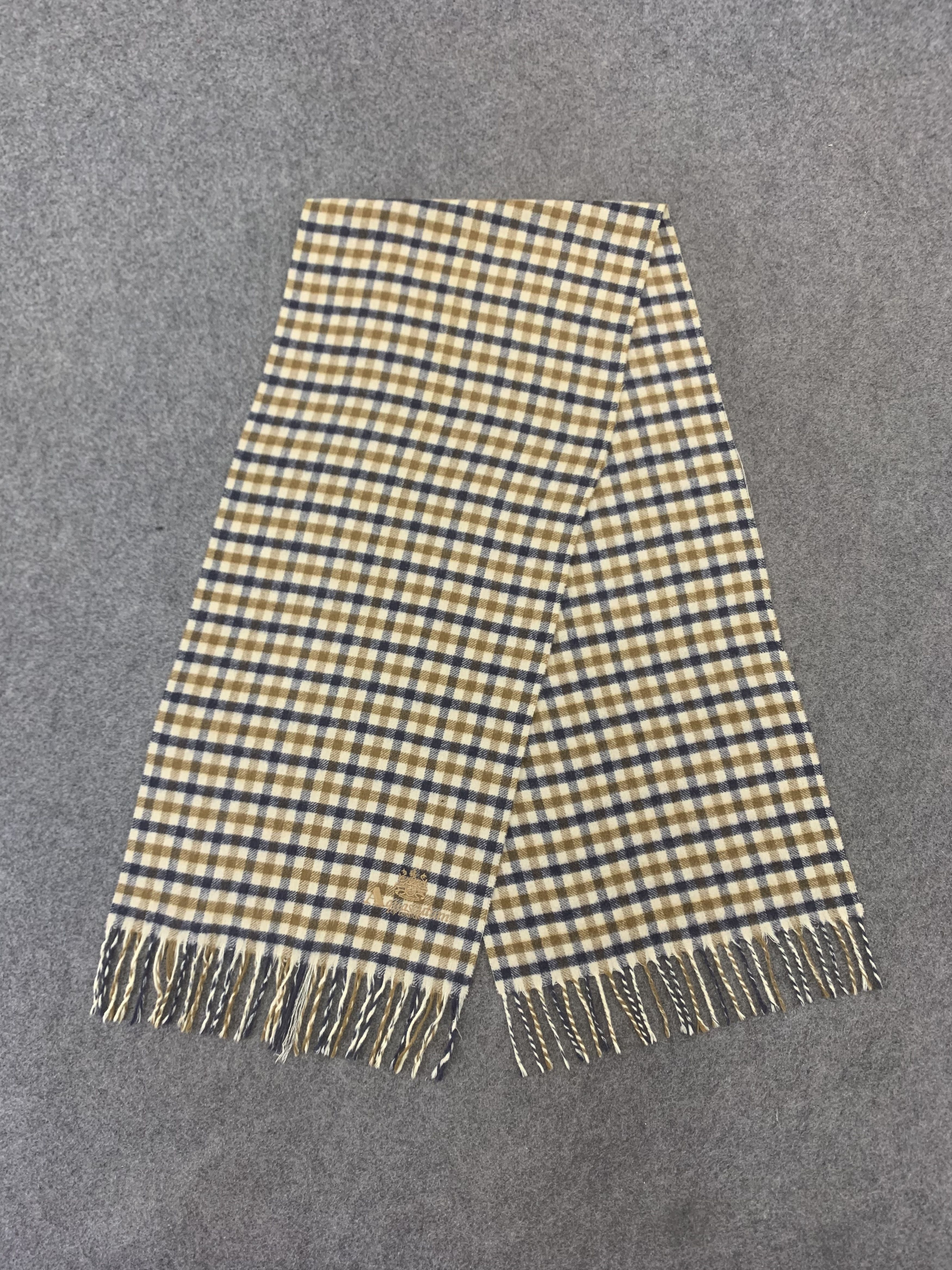 Aquascutum Aquascutum Scarf Wool Muffler Neck Wrap BL9133 Size ONE SIZE - 3 Thumbnail