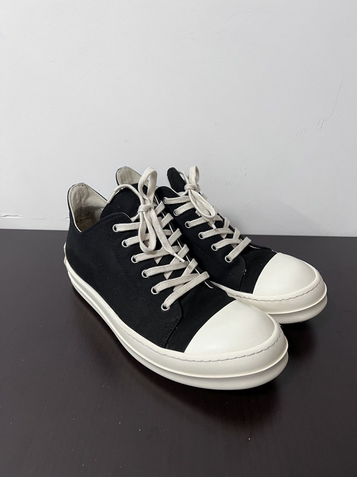 Rick Owens Drkshdw Rick owens drkshdw ramones low sneakers sz 42 Size US 9 / EU 42 - 5 Thumbnail