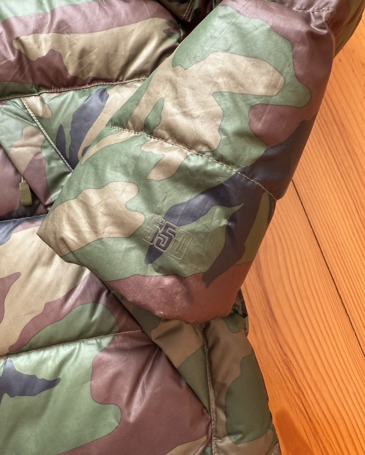 Nike Nike 550 Down Camo Full Zip Men’s Puffer Jacket Size M Size US M / EU 48-50 / 2 - 12 Thumbnail