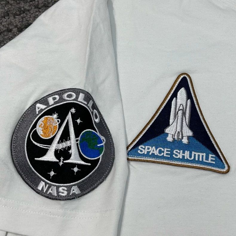 Balenciaga Balenciaga NASA Embroidered Logo Patch Short Sleeve 2502-Ne Size US XXS / EU 40 - 3 Thumbnail