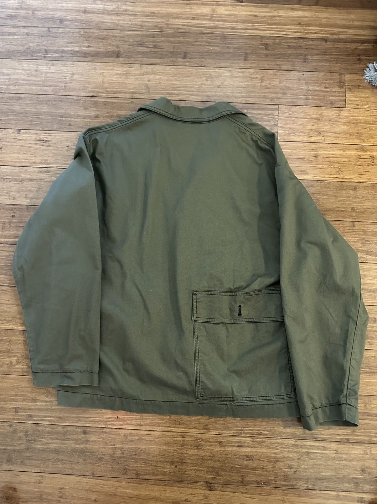 Marni × Uniqlo Marni Olive Utility Canvas Jacket Size US S / EU 44-46 / 1 - 4 Thumbnail