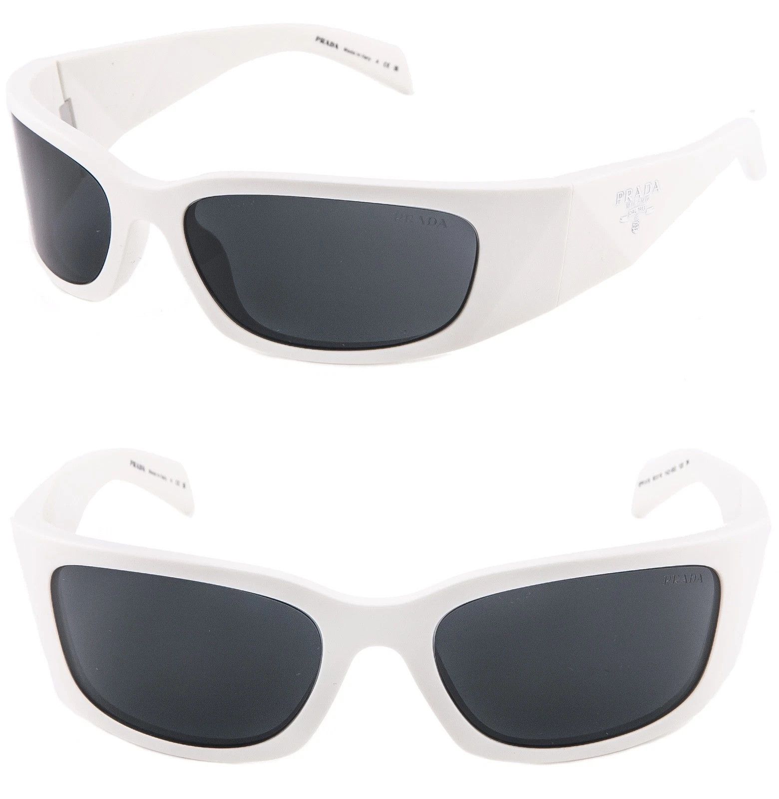 Prada PRADA SYMBOLE White PRA19S A19 Fashion Sunglasses Authentic Size ONE SIZE - 1 Thumbnail