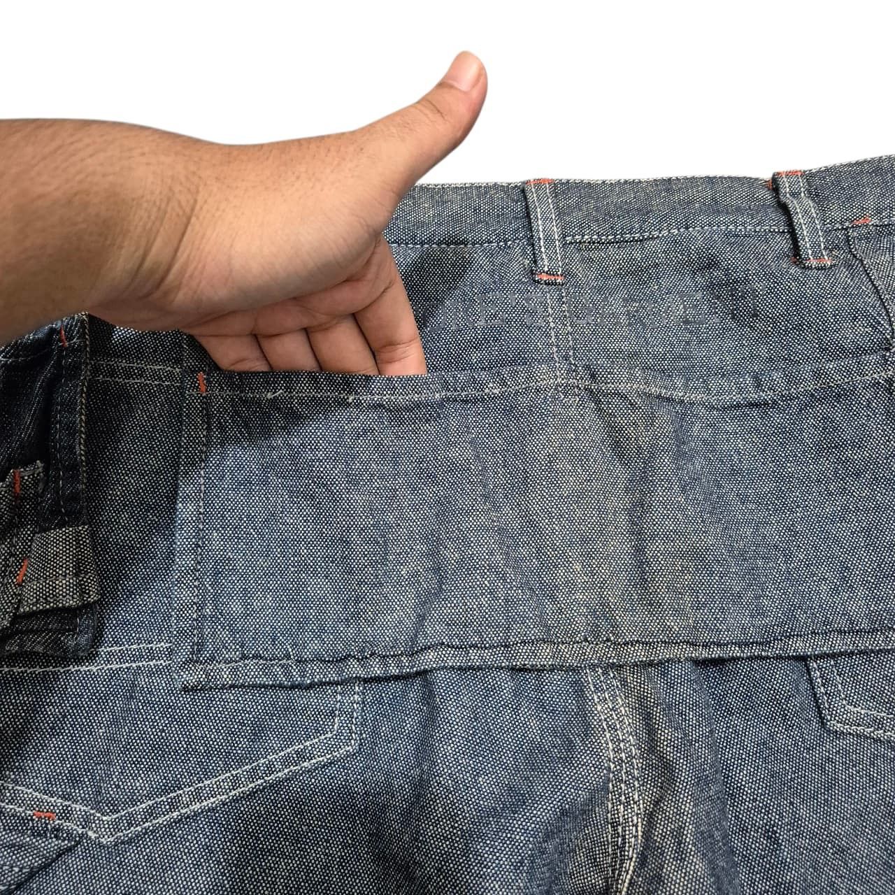 Japanese Brand Nice design patch work denim pants Size US 32 / EU 48 - 9 Thumbnail