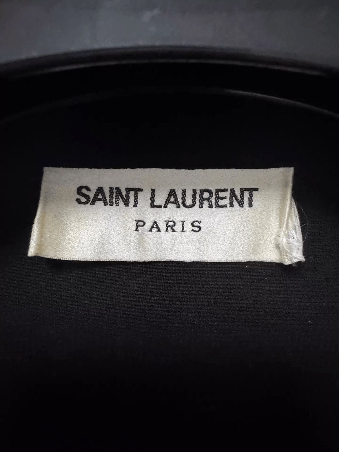 Saint Laurent Paris Sz 39 Saint Laurent Paris 20SS Crystal & Scale Shirt-2508 Size US L / EU 52-54 / 3 - 6 Thumbnail