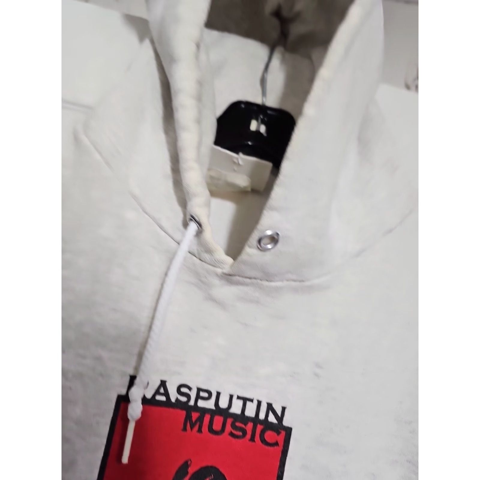 Hanes VINTAGE Rasputin Music Hoodie Adult Small Rasputin Music Record Store Bay Area Size US S / EU 44-46 / 1 - 2 Thumbnail