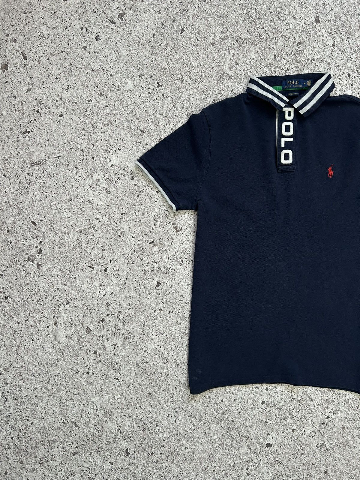 Polo Ralph Lauren × RRL Ralph Lauren × Rugby Ralph Lauren Vintage 90s Polo Ralph Lauren Polo T-Shirt Size US M / EU 48-50 / 2 - 3 Thumbnail