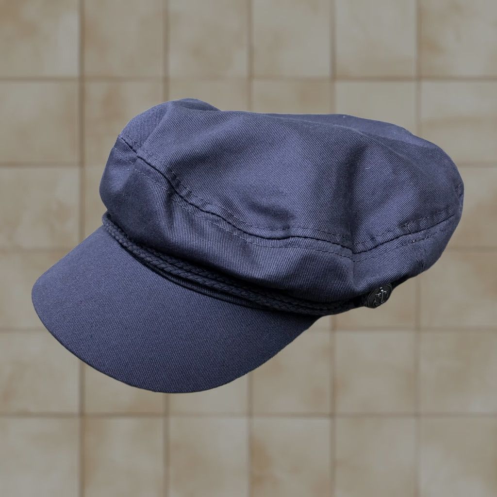 Vintage VINTAGE BLACK HORN Army Military Hat Women's S/M Grey Cap Size ONE SIZE - 1 Thumbnail