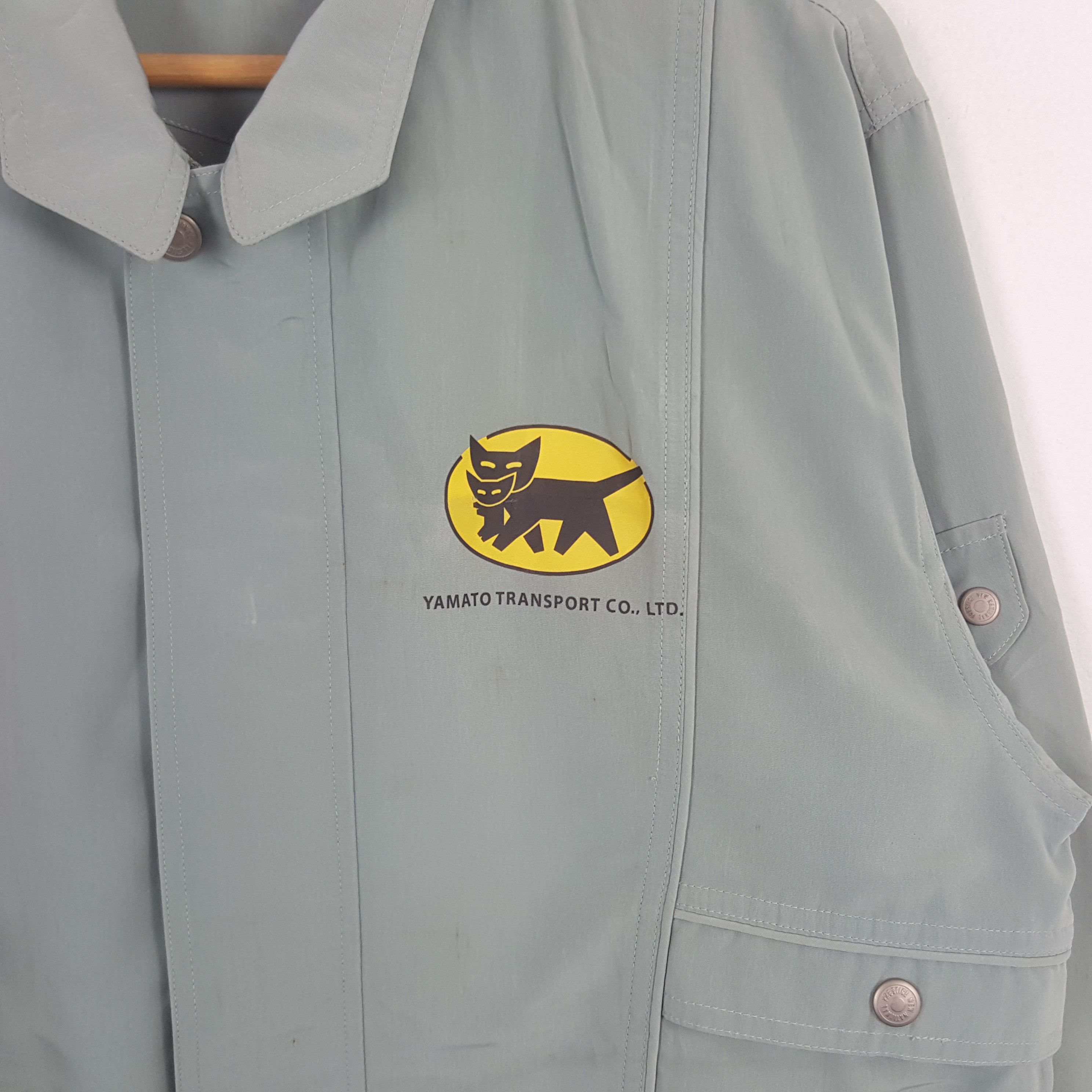 Japanese Brand × Vintage Vintage Yamato Transport Japanese Uniform Jacket C290N11 Size US M / EU 48-50 / 2 - 4 Thumbnail
