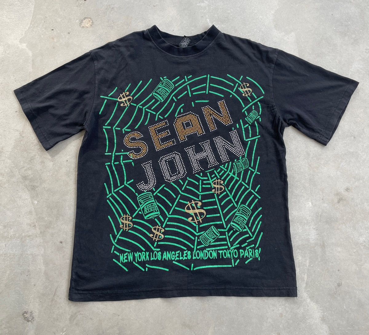 Sean John × Vintage VINTAGE SEAN JOHN OVP TEE Size US XXL / EU 58 / 5 - 1 Thumbnail