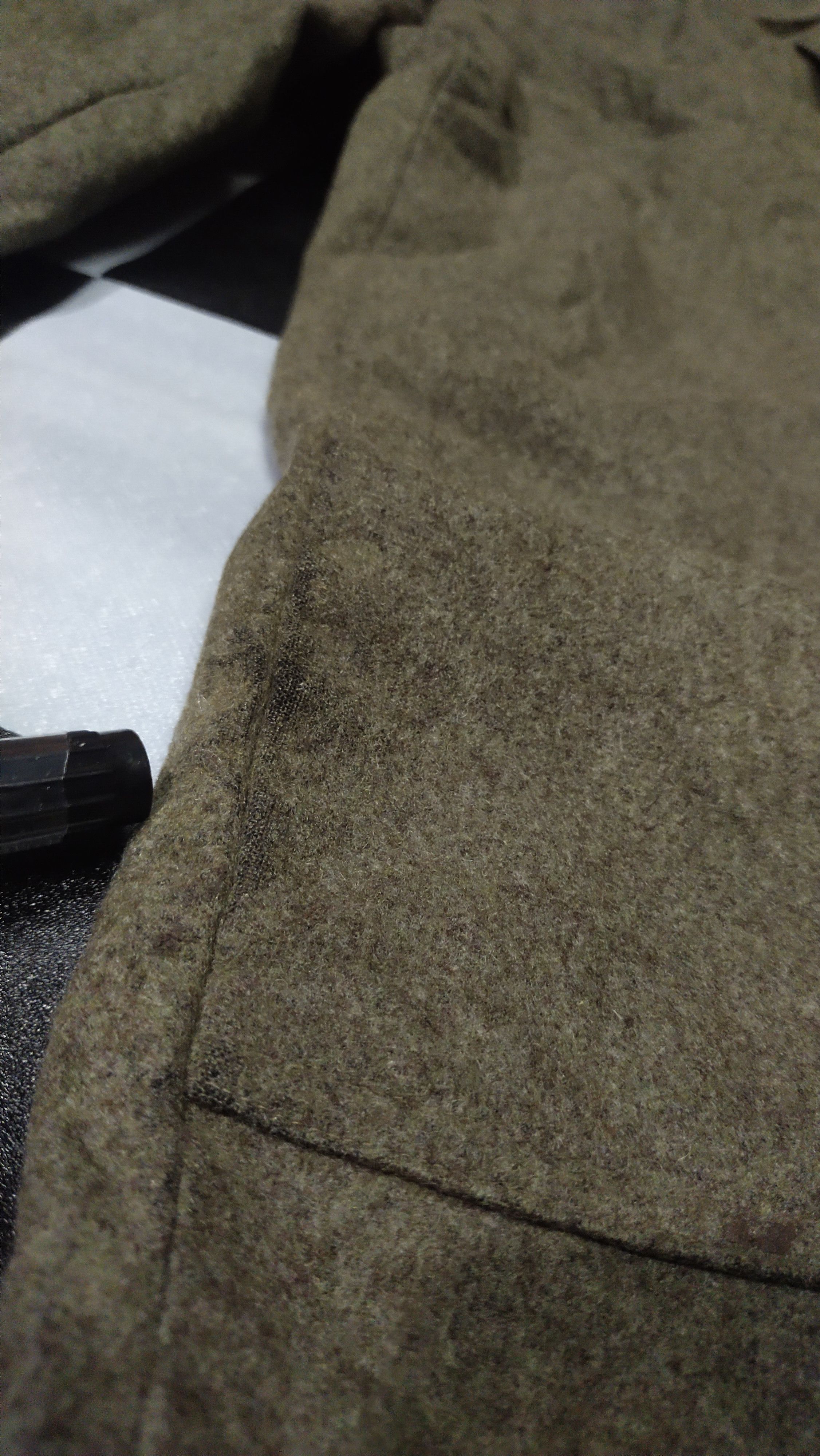 Vintage Vtg 1960s German Army Wool Cargo Pants Size US 30 / EU 46 - 16 Thumbnail