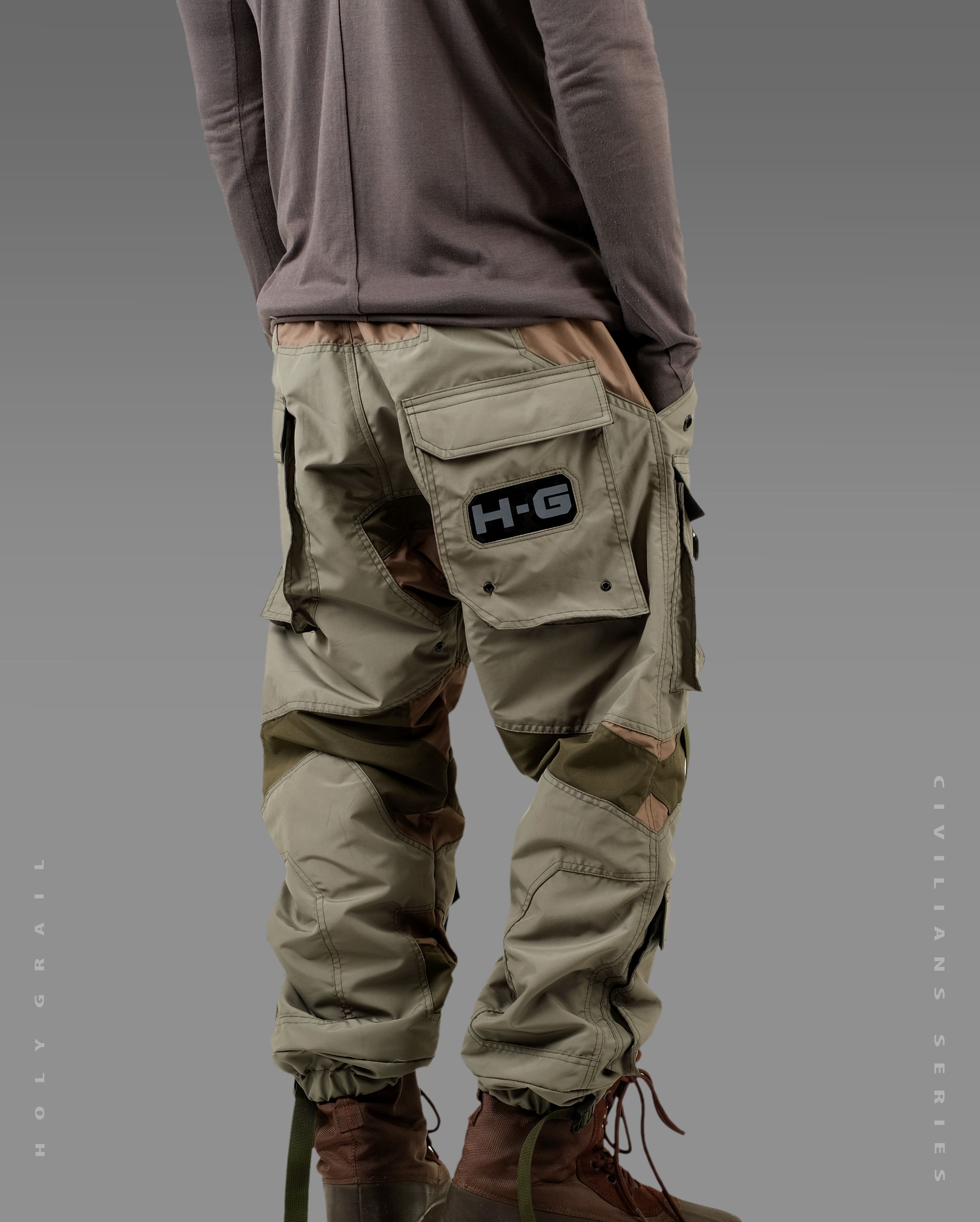 Hi Tec H-G " C I V I L I A N S " TECHWEAR CYBERPUNK HOLYGRAIL Size US 34 / EU 50 - 7 Thumbnail