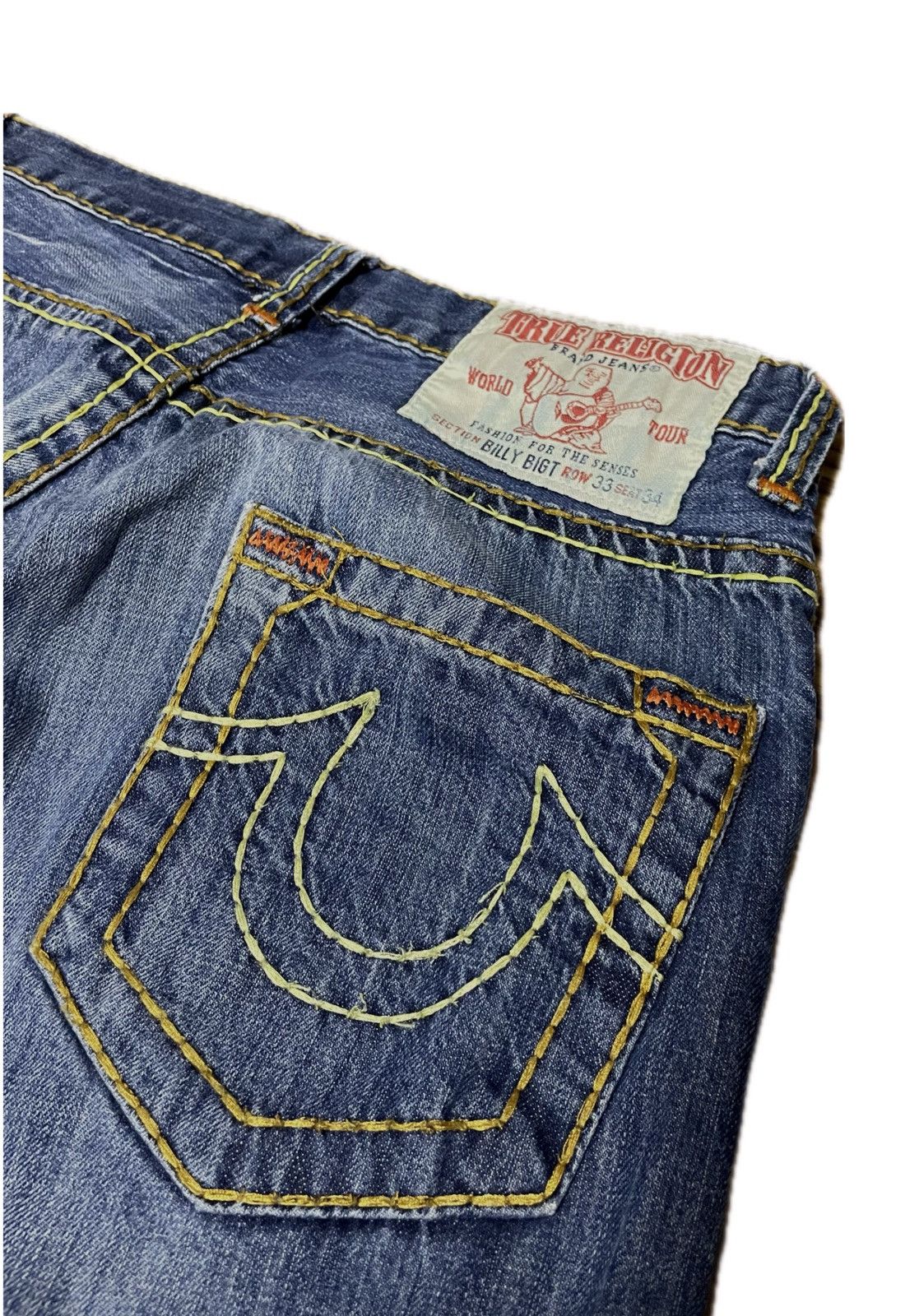 True Religion Vintage True Religion Jeans Size US 33 - 3 Thumbnail