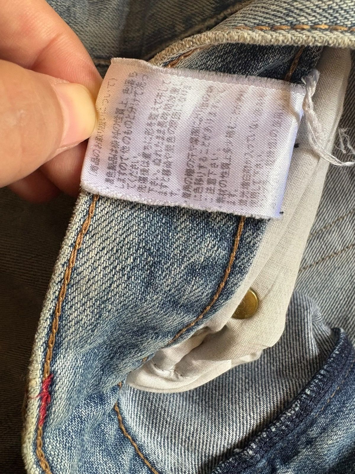 Japanese Brand Vintage Japanese Brand Mud Wash Distressed Bootcut Jeans Size US 33 - 11 Thumbnail