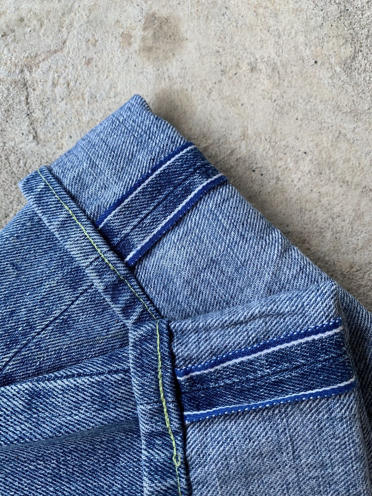 If Six Was Nine × Japanese Brand × Le Grande Bleu (L.G.B.) DISTRESSED NCFM RIELABO SELVEDGE DENIM Size US 32 / EU 48 - 11 Thumbnail