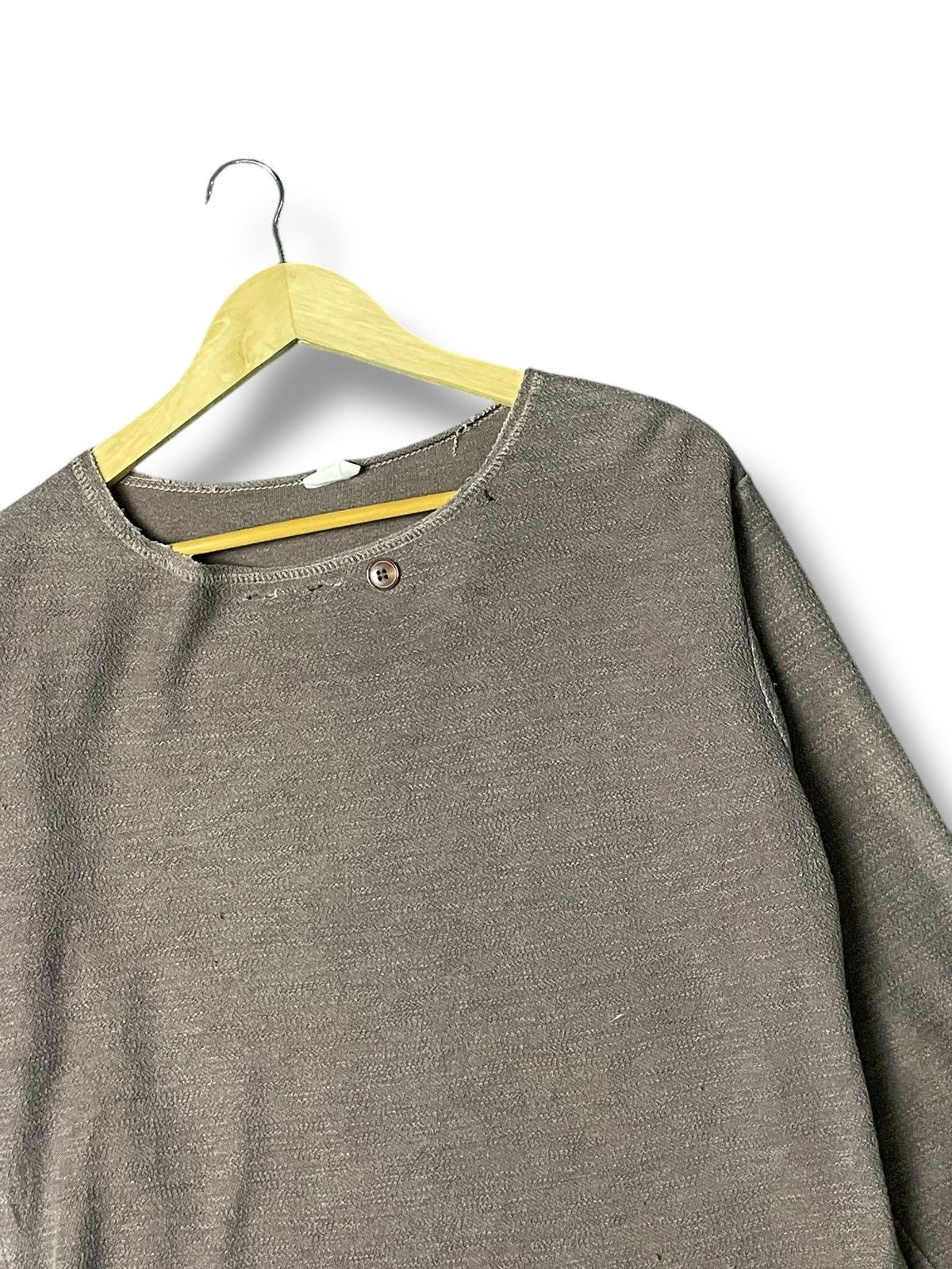 Japanese Brand Blue Men Trip Brand Long Sleeve Shirt (60) Size US M / EU 48-50 / 2 - 2 Thumbnail