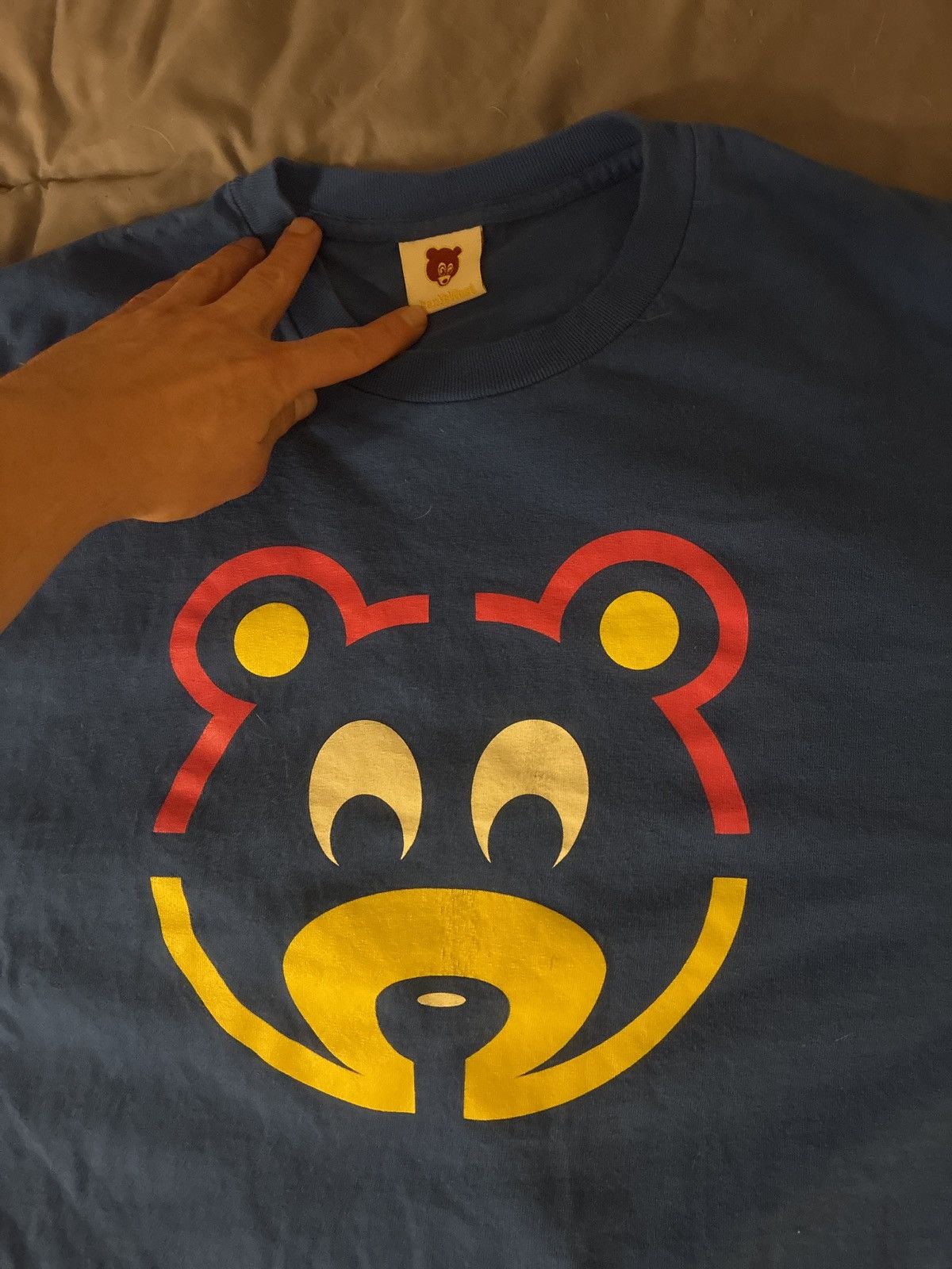 Kanye West Vintage 2005 Kanye West Late Registration Tee stencil bear Size US XL / EU 56 / 4 - 2 Thumbnail