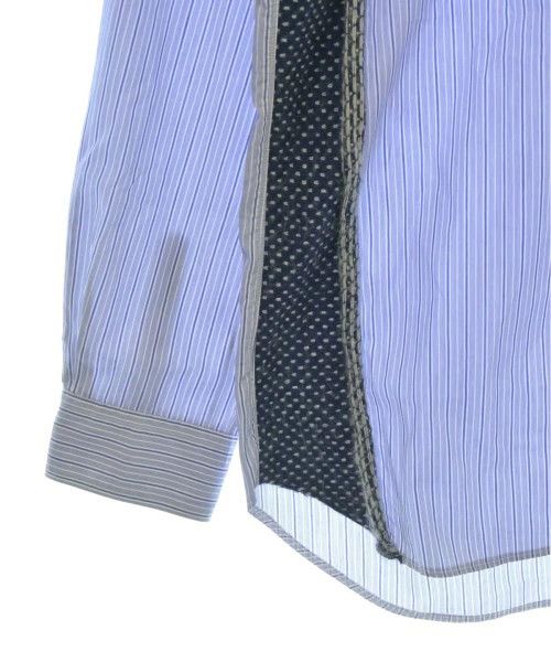 Comme des Garcons SHIRT Shirt Cotton Stripes Chest Pocket Long Sleeve Blue Size US L / EU 52-54 / 3 - 5 Thumbnail