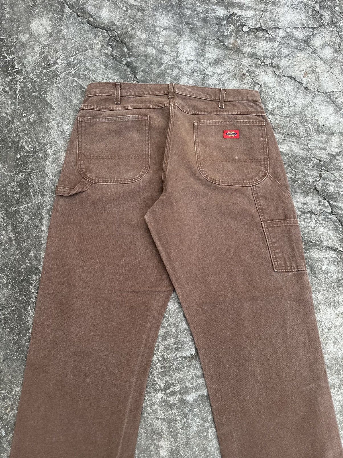 Carhartt × Dickies (36x32) Crazy Vintage Y2K Faded Dickies Carpenter Pants Size US 36 / EU 52 - 9 Thumbnail