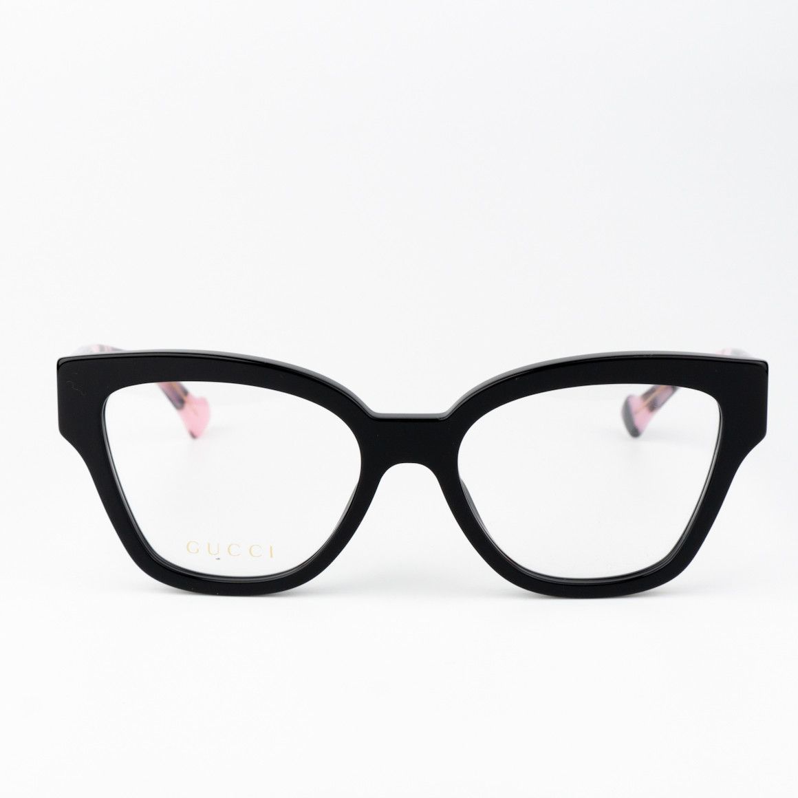 Gucci NEW Gucci GG1424O 012 Black Pink Cat Eye Women Eyeglasses Size ONE SIZE - 2 Thumbnail