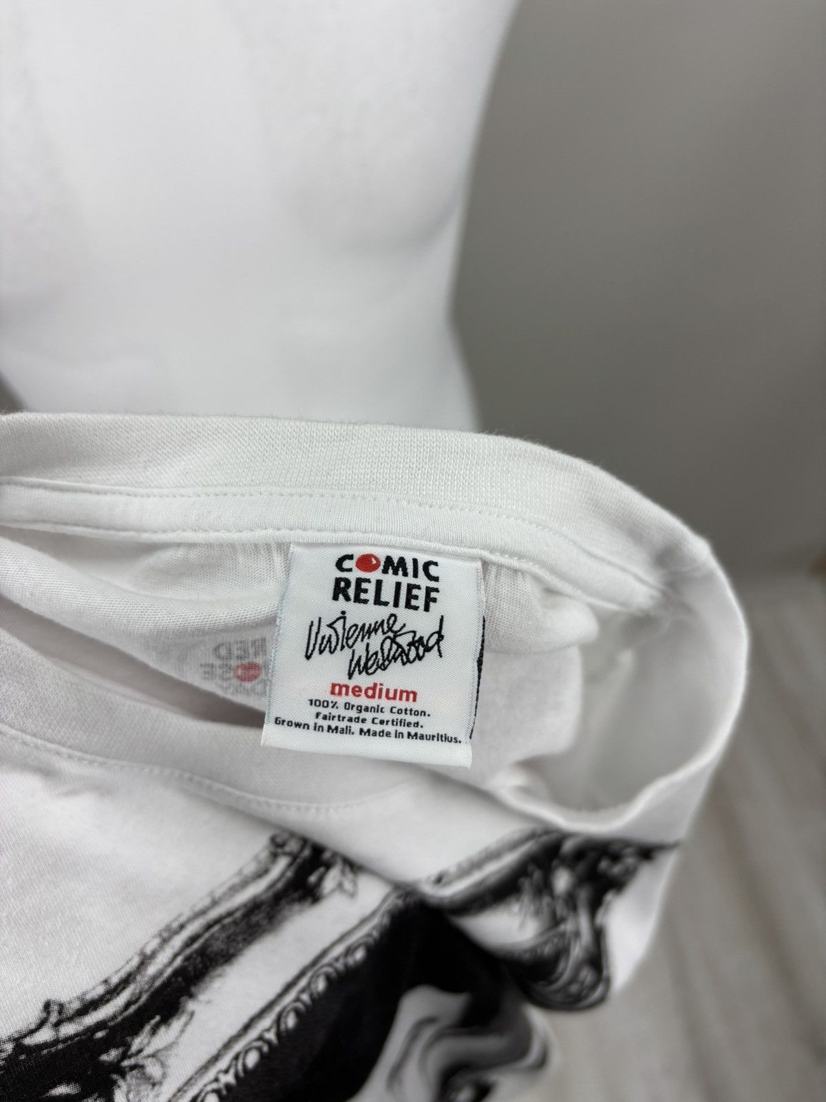 Designer × Vivienne Westwood Mens t shirt Vivienne Westwood Comic Relief Size S/M Size US S / EU 44-46 / 1 - 8 Thumbnail
