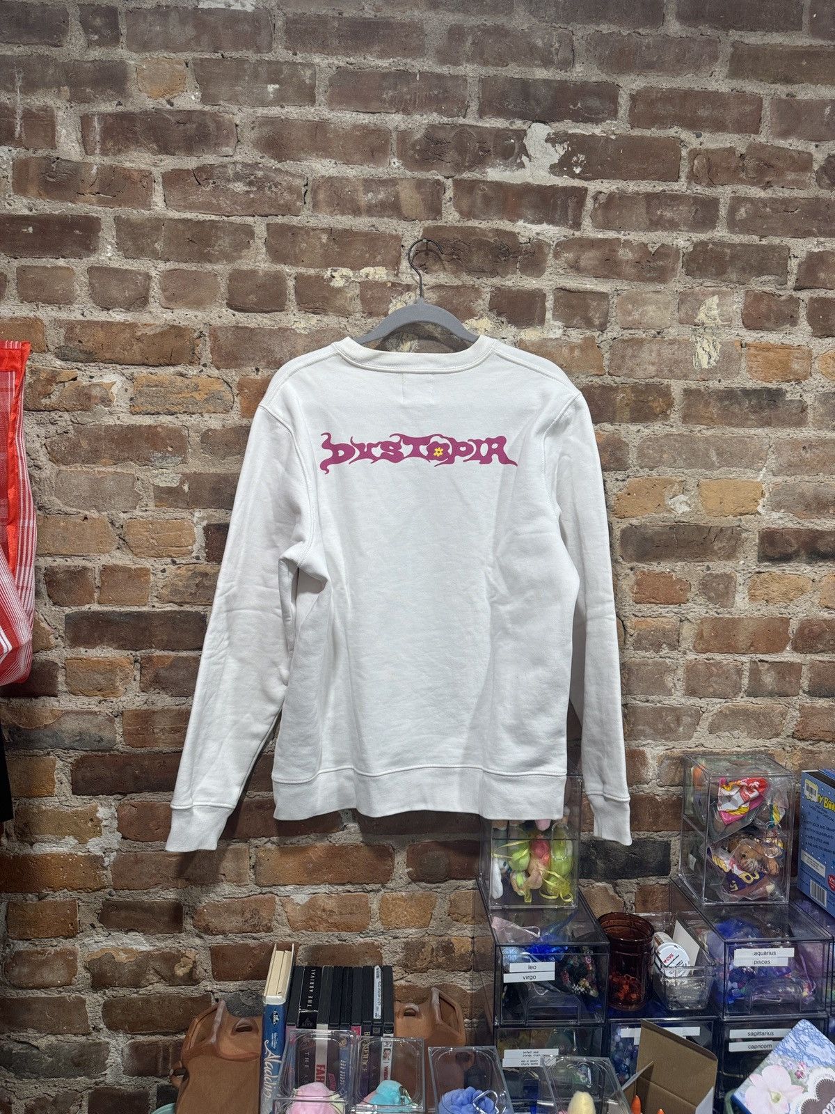 Heaven by Marc Jacobs HEAVEN BY MARC JACOBS WHITE DYSTOPIA ANGEL PULLOVER Size US M / EU 48-50 / 2 - 6 Thumbnail
