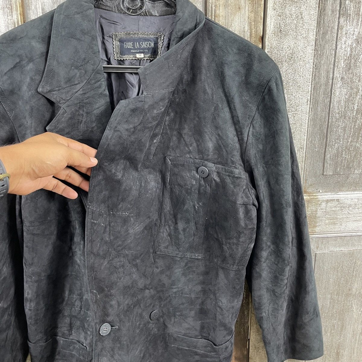 Japanese Brand × Leather × Vintage Vintage Japanese Brand Leather Coat Size US M / EU 48-50 / 2 - 3 Thumbnail