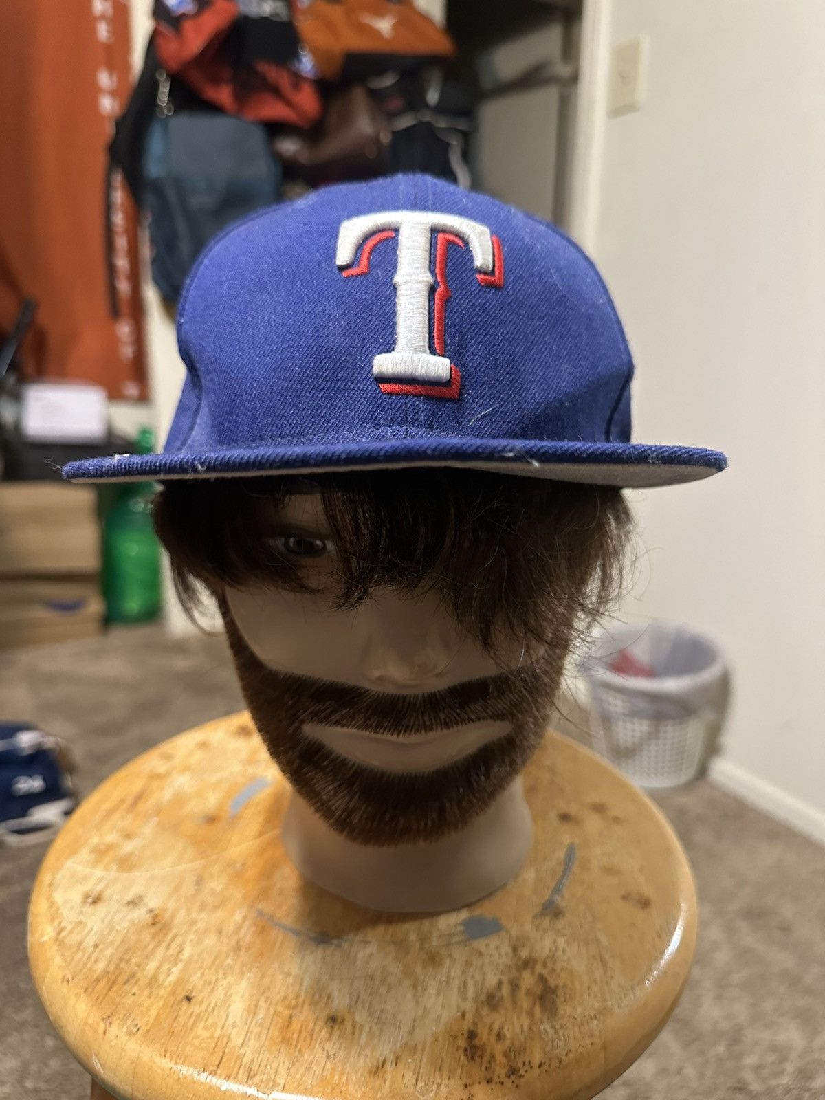 MLB × New Era × Vintage Vintage MLB Texas Rangers “blue” hat 90s Size ONE SIZE - 1 Thumbnail
