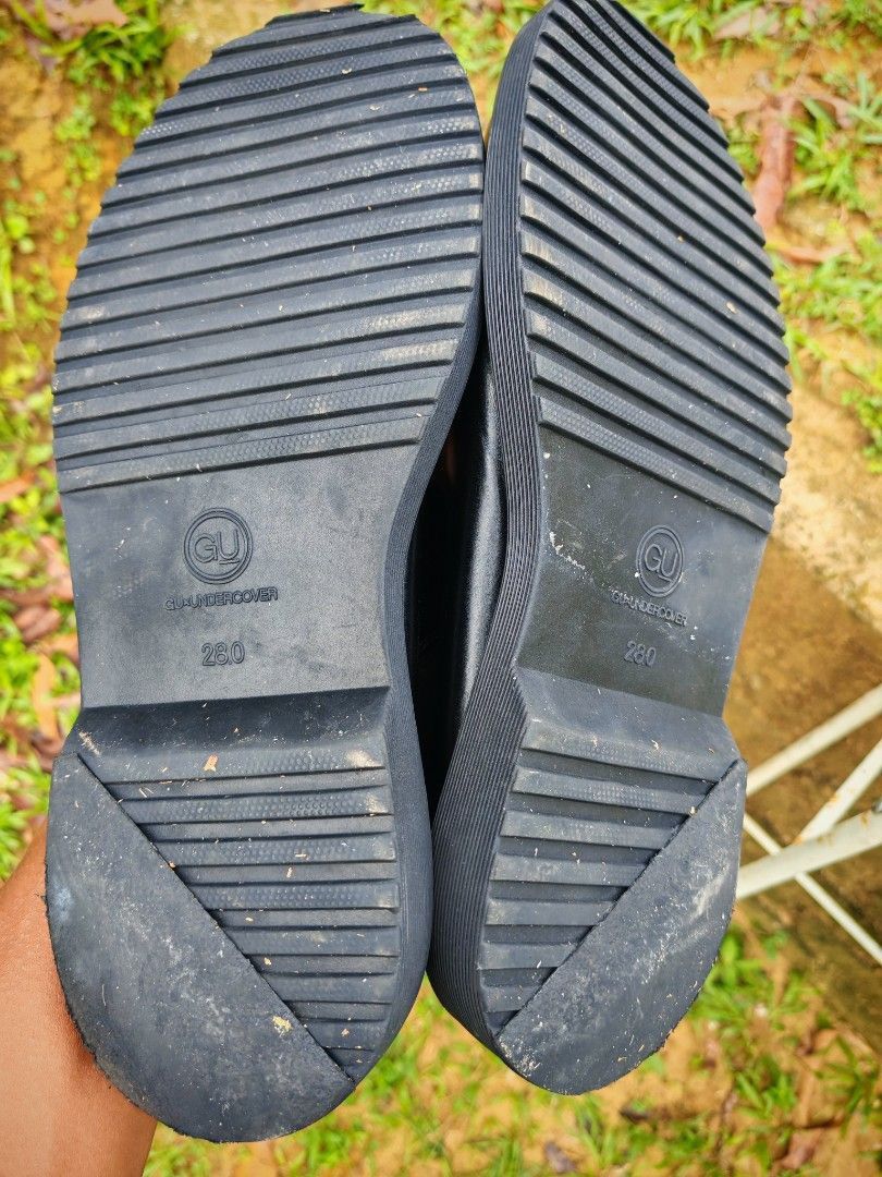 GU × Undercover GU x Undercover Black Chelsea Boots Size 28 Rare Size US 10 / EU 43 - 4 Thumbnail