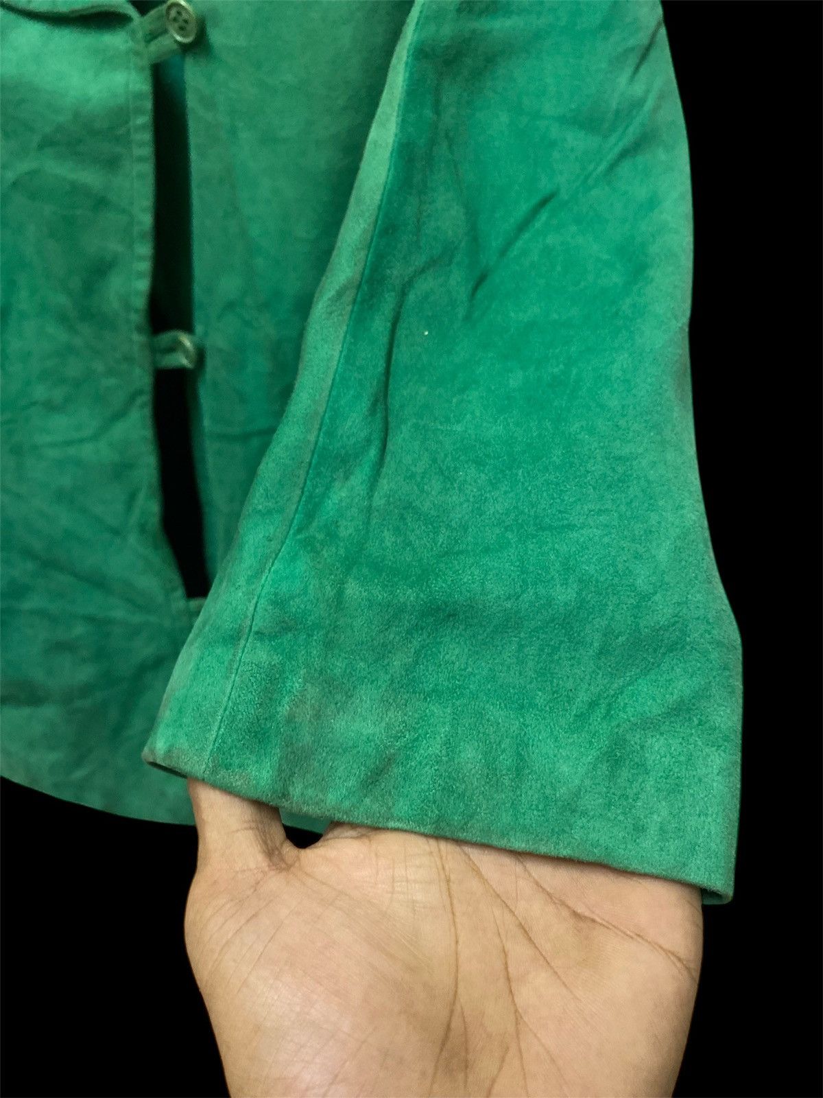 Lemaire × Loewe 🔥 Quick Sale 🔥 Loewe Madrid 1846 Green Leather Jacket Size M / US 6-8 / IT 42-44 - 6 Thumbnail
