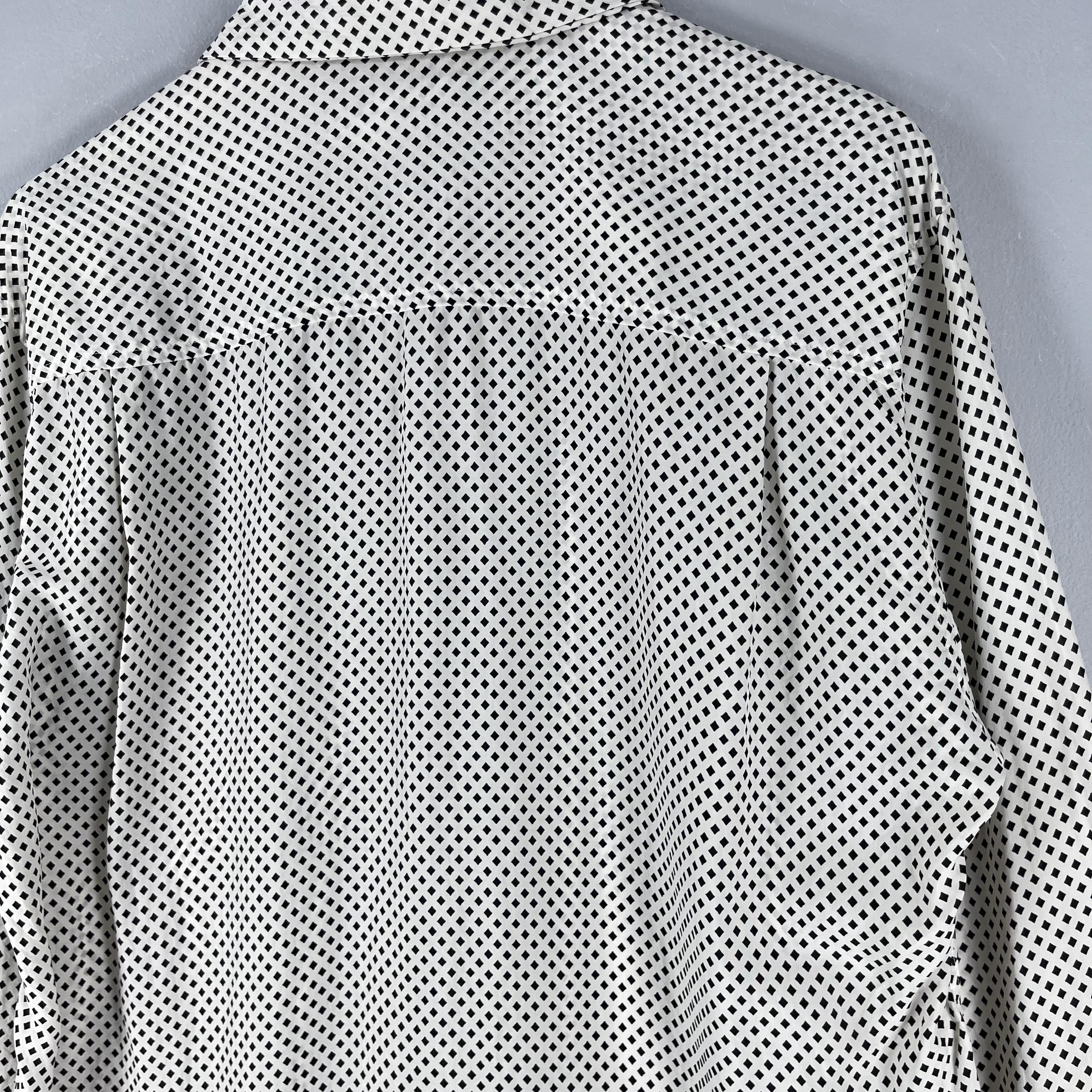 Christian Dior Monsieur Vintage CHRISTIAN DIOR Abstract Monogram Polyester Shirt Size M / US 6-8 / IT 42-44 - 10 Thumbnail