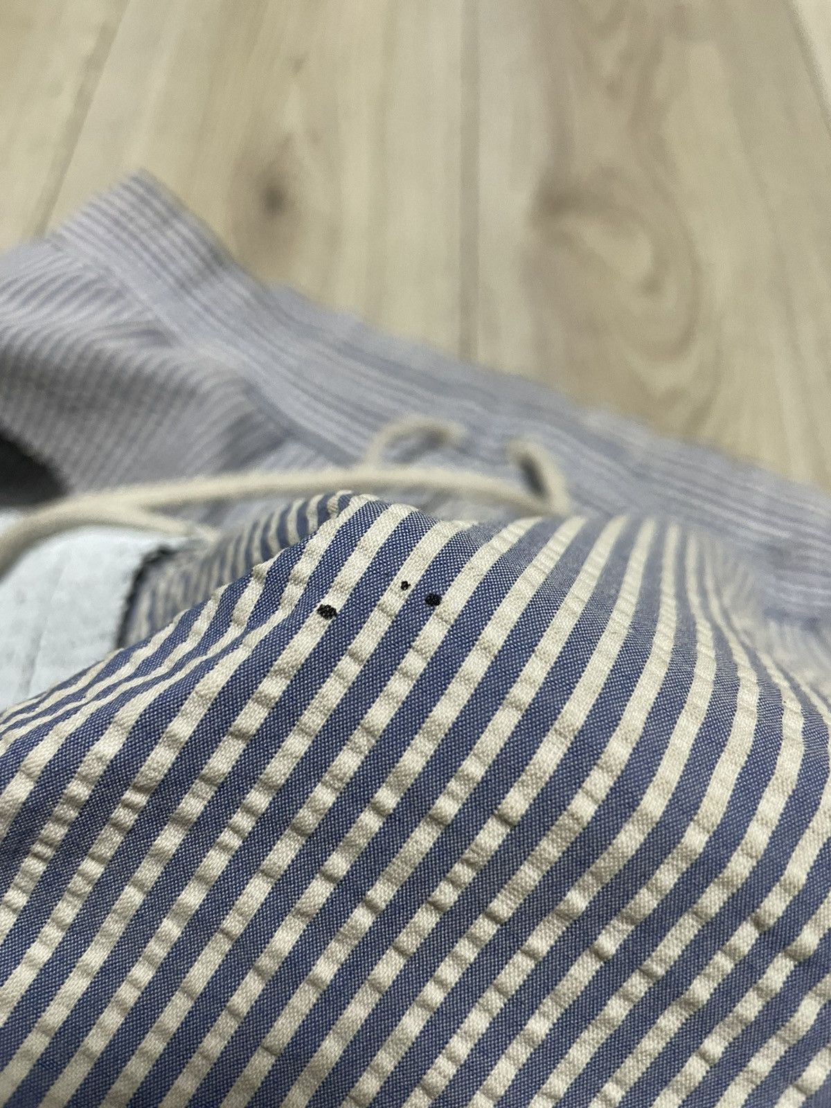 Polo Ralph Lauren Rare Polo Ralph Lauren Custom Striped Swimming Shorts Logo Size US 36 / EU 52 - 12 Thumbnail