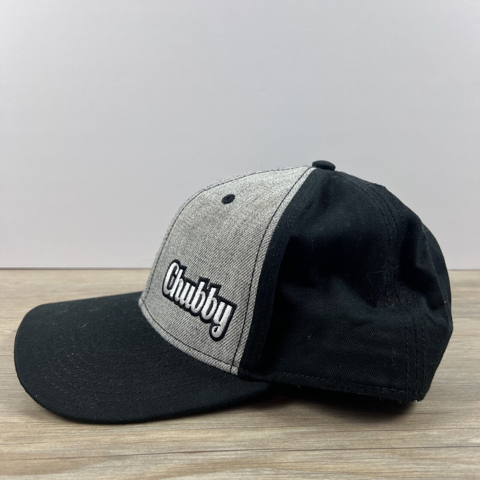 Other Chubby Hat Chubby Snapback Hat Gray Adjustable Hat Adult Fit Size ONE SIZE - 8 Thumbnail