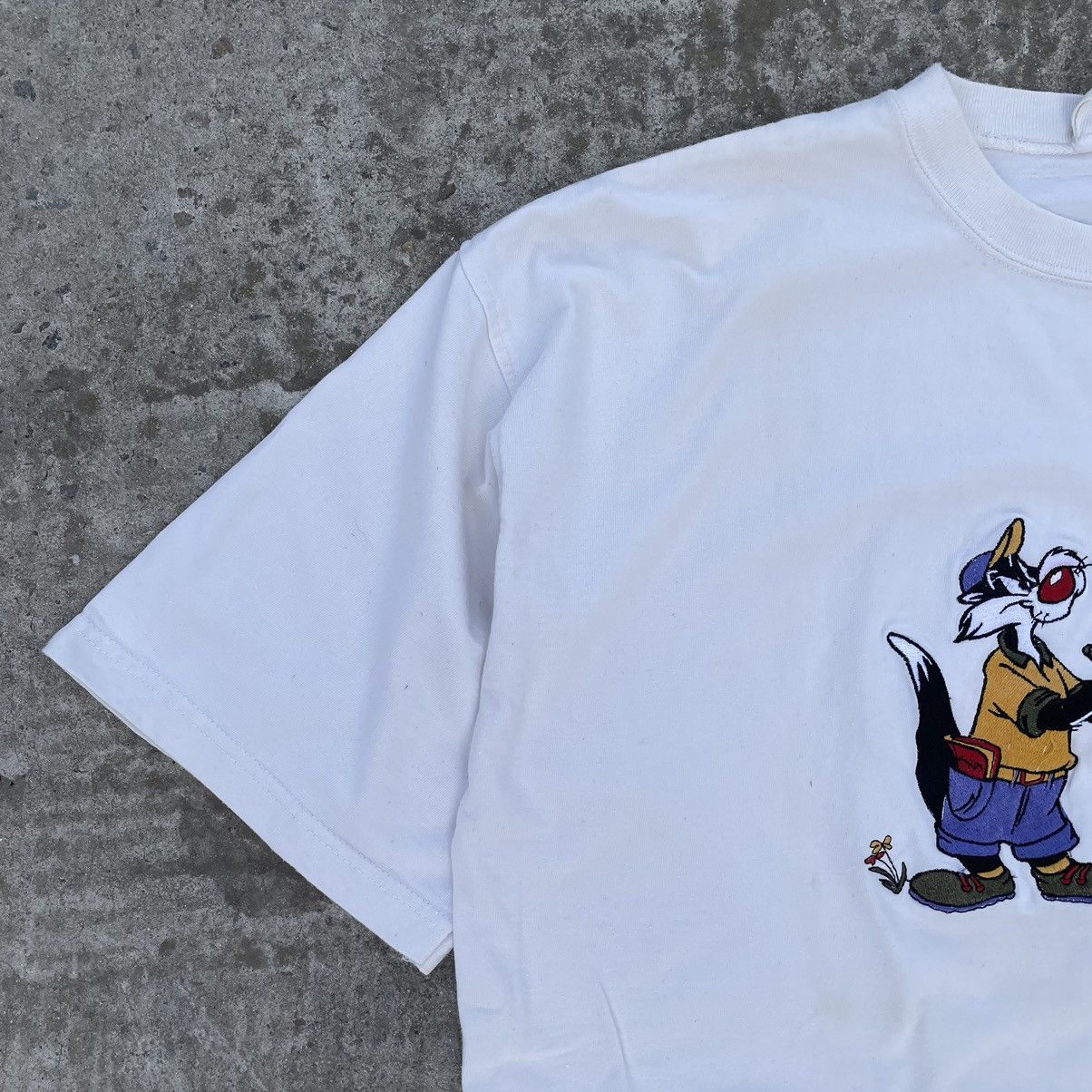 Cartoon Network × Vintage Vintage T-shirts Looney Tunes Big Logo 90s Y2K Style USA Size US L / EU 52-54 / 3 - 5 Thumbnail