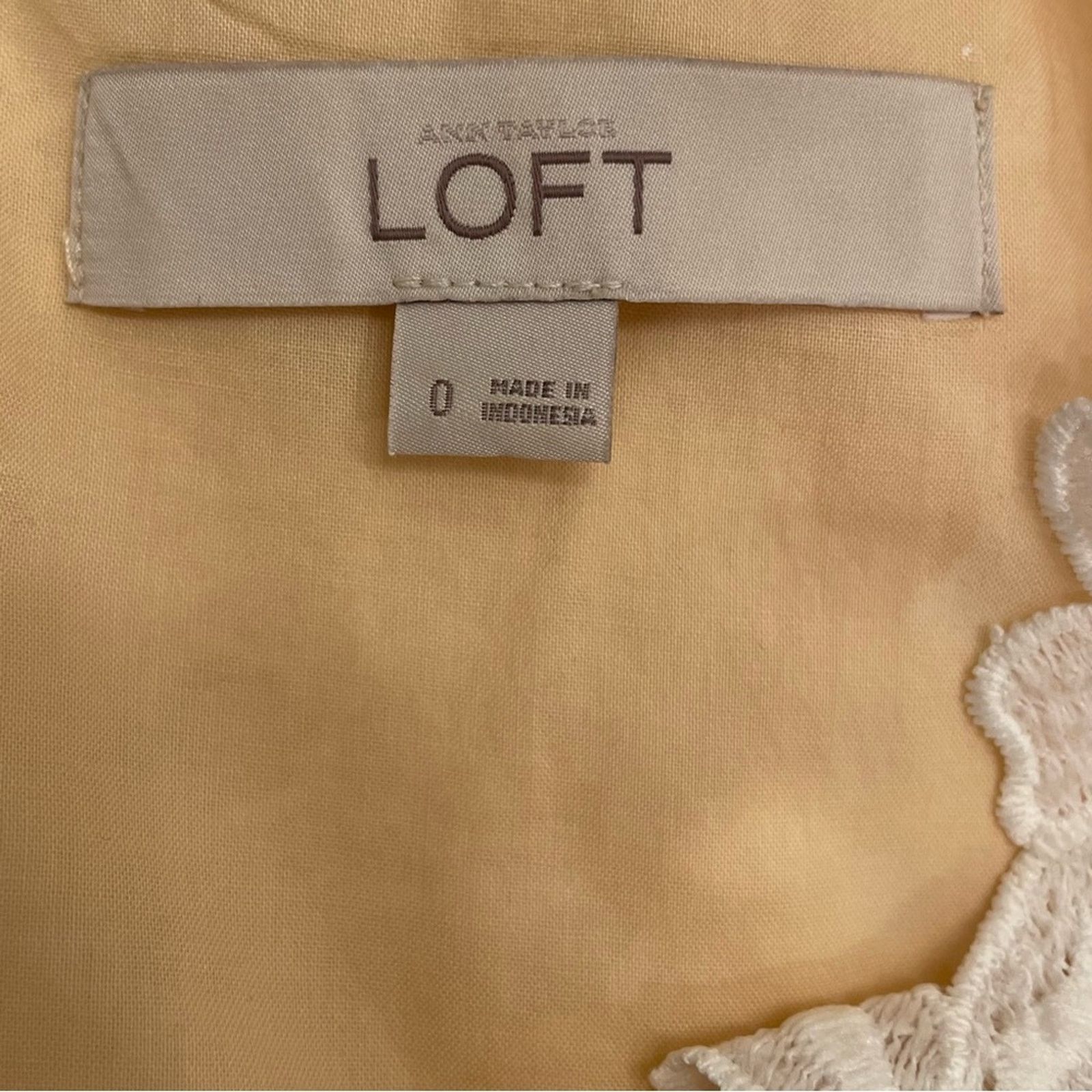 Loft Ann Taylor LOFT Lace Dress 0 Size XS / US 0-2 / IT 36-38 - 10 Thumbnail
