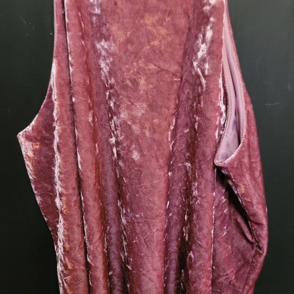 Lord & Taylor Lord & Taylor pink Velvet little dress, Size S/P, NWOT Size XXS / US 00 / IT 34 - 4 Thumbnail