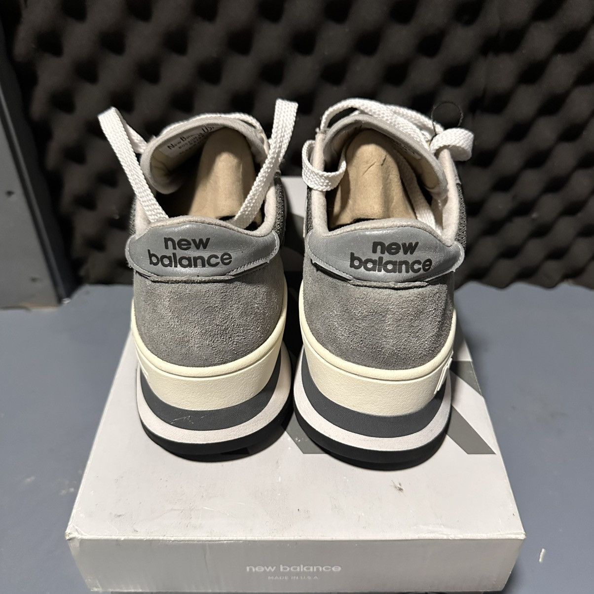 New Balance New Balance 990 V1 Grey white M990GR1 Made USA Size US 9.5 / EU 42-43 - 7 Thumbnail