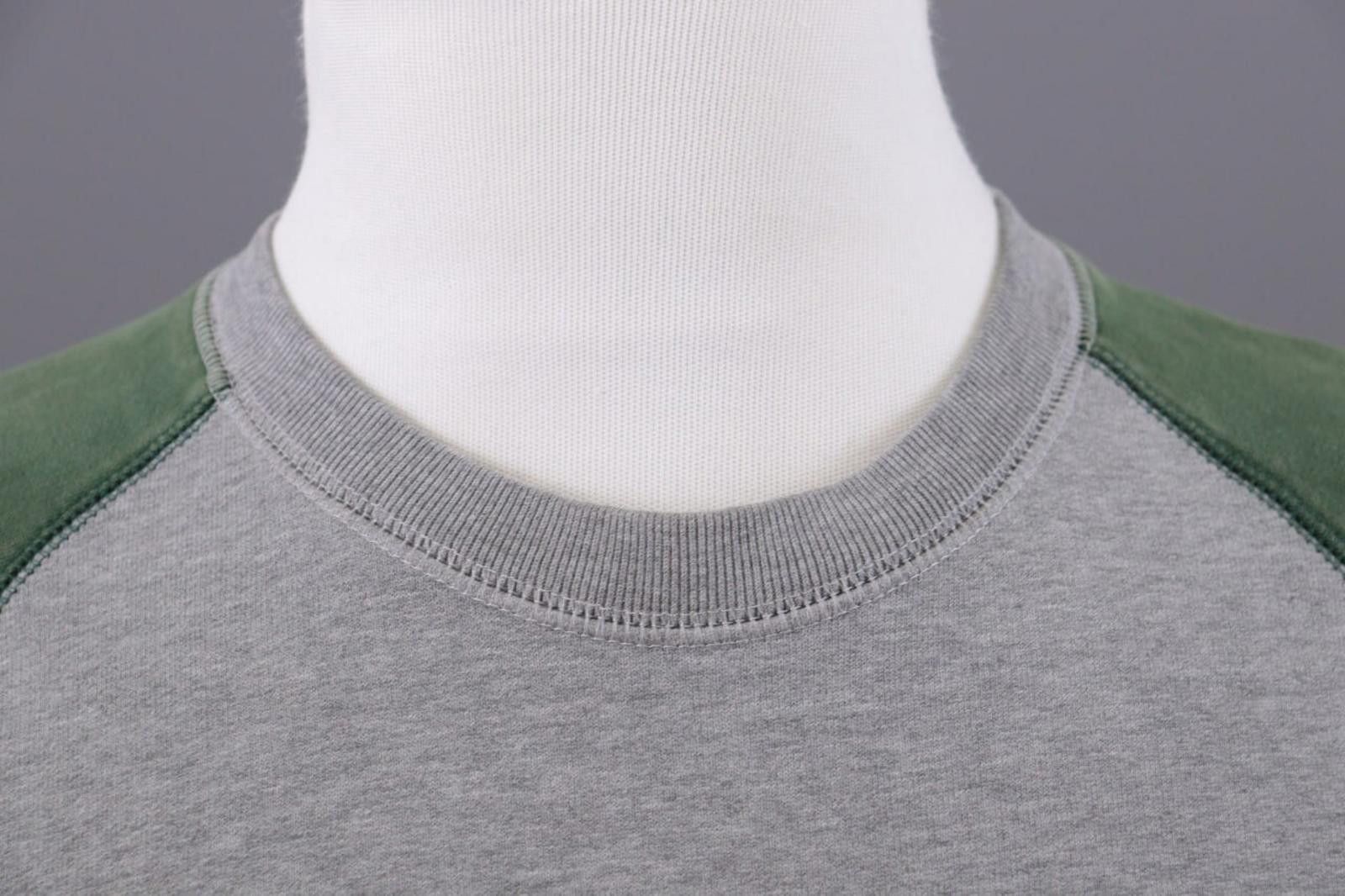 Carhartt Carhartt Holbrook BI-Color Gray/Green Sweater Size M Size US M / EU 48-50 / 2 - 5 Thumbnail