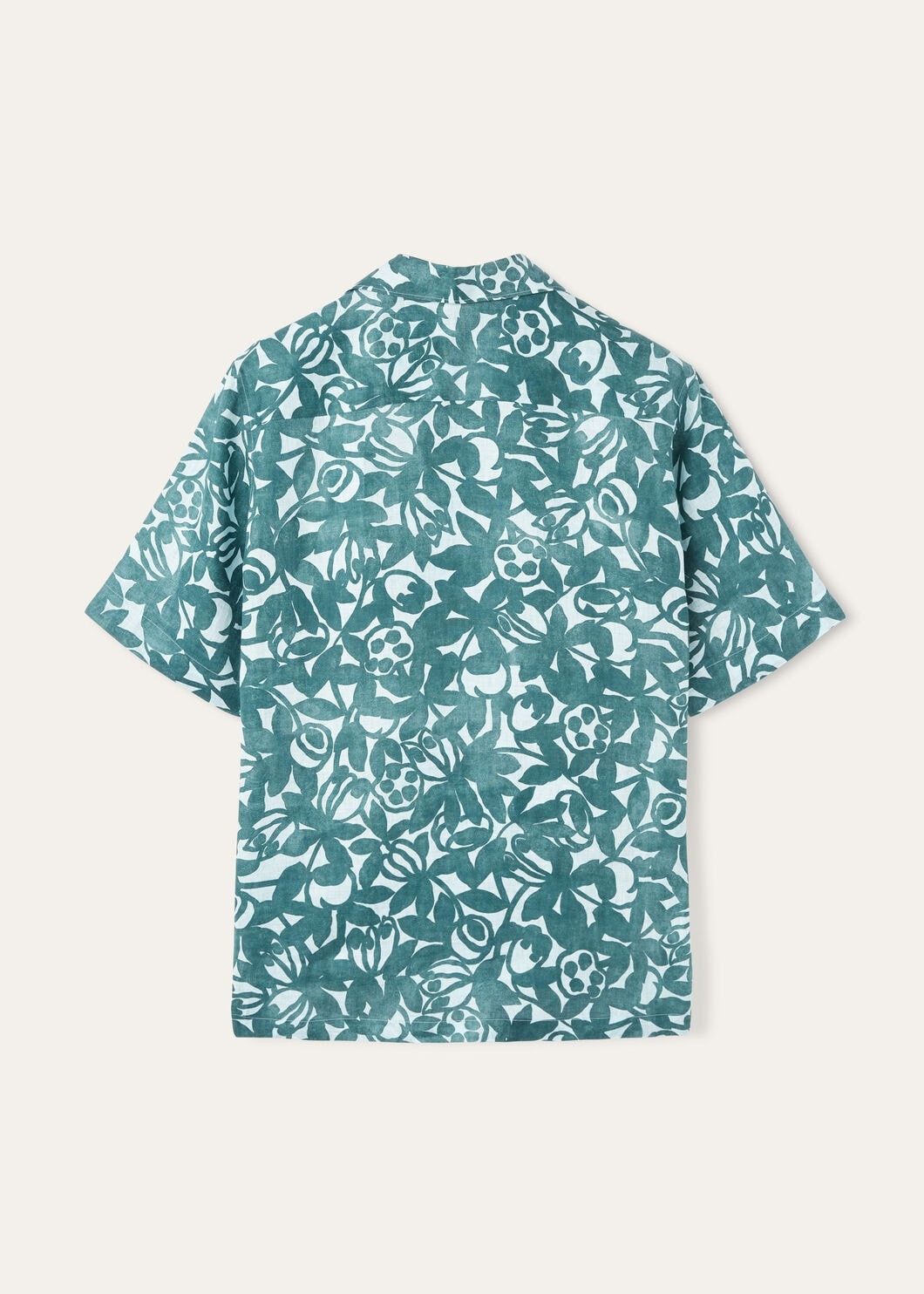 Loro Piana o1w1db10725 FAO7688 Federico Linen Shirt in Green/White Size US S / EU 44-46 / 1 - 6 Thumbnail