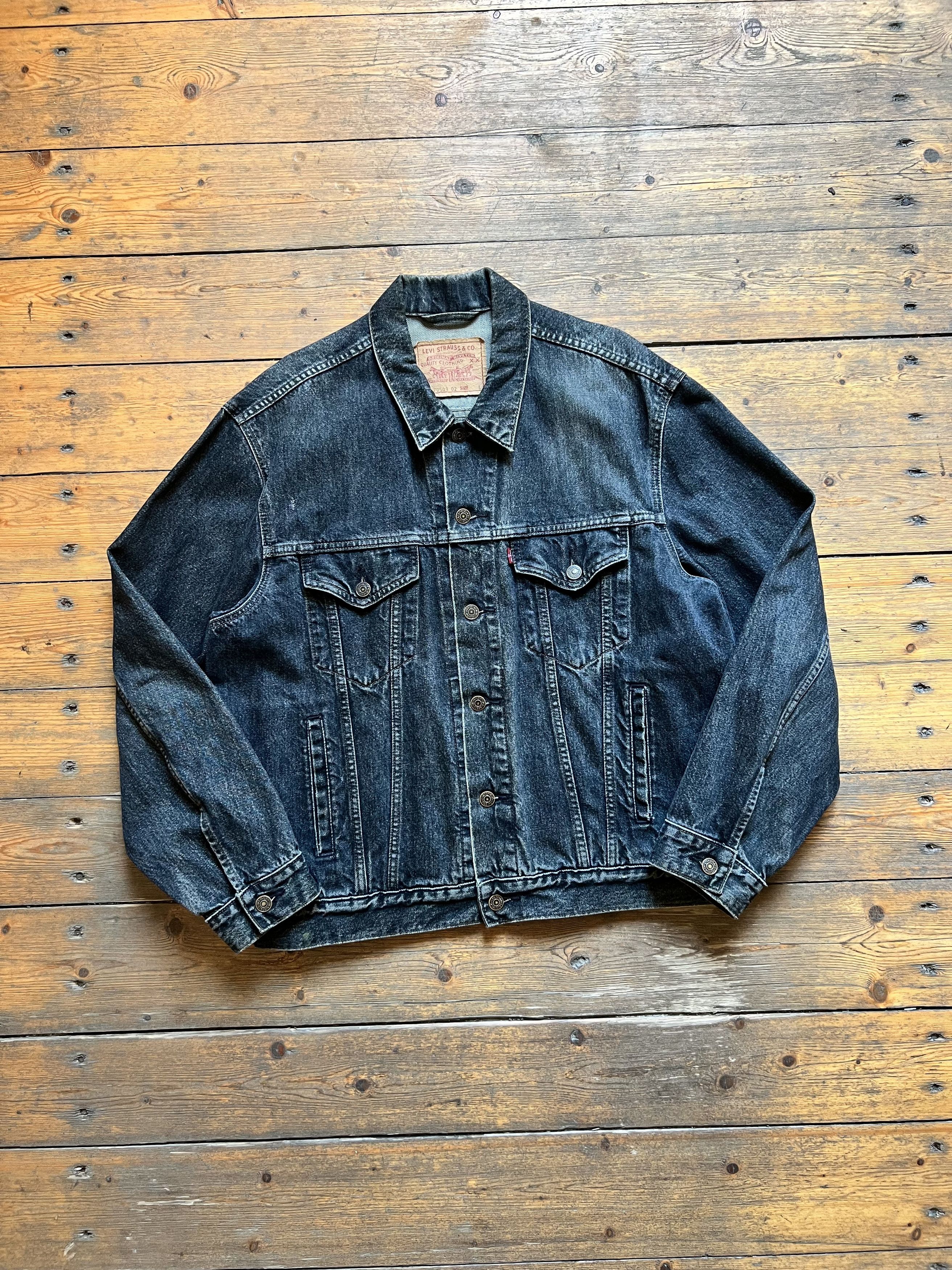 Levi's Vintage Clothing Levis Vintage Mushroom Giratinha Weed Heavy Denim Jacket Size US L / EU 52-54 / 3 - 4 Thumbnail