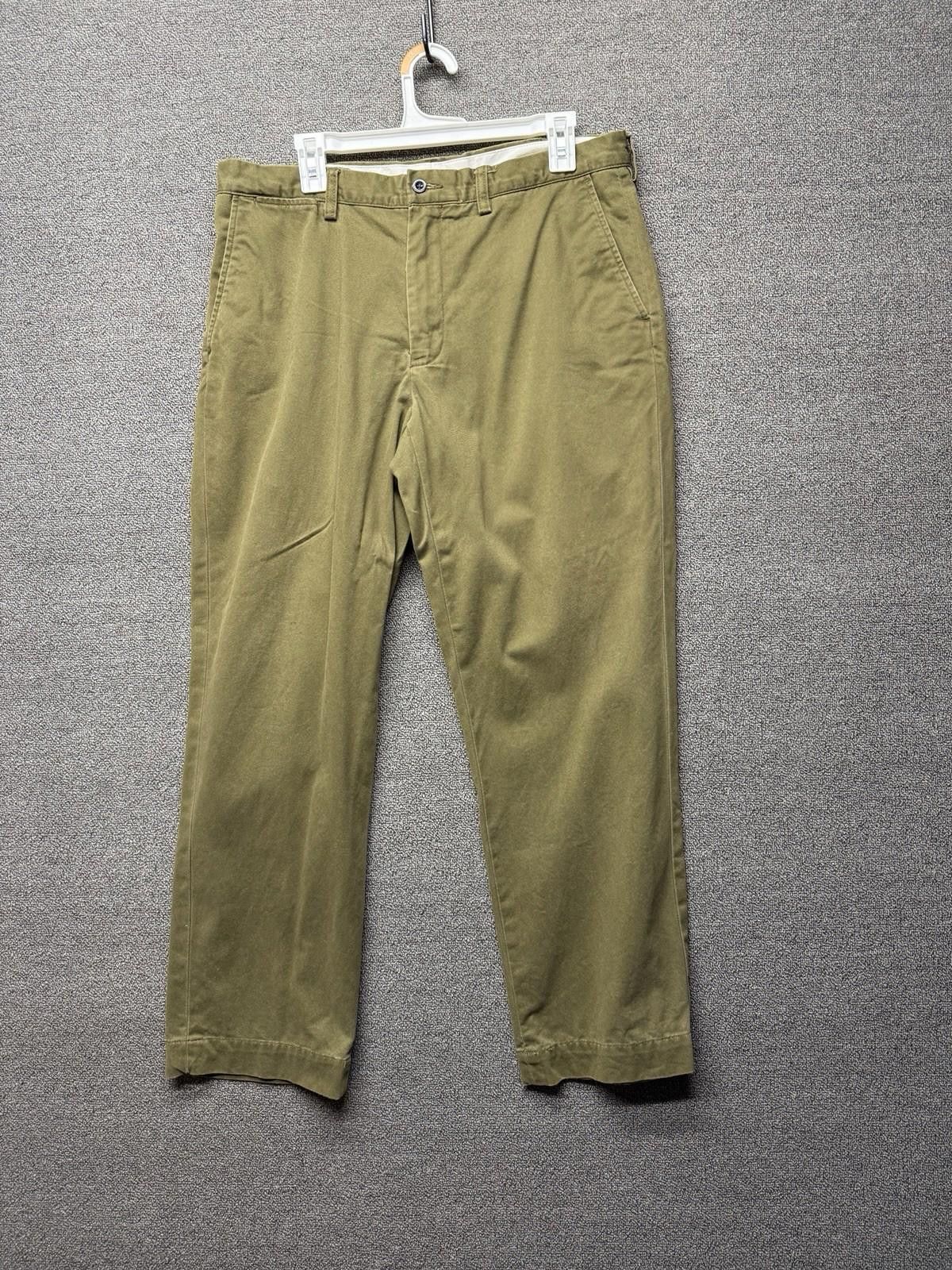 Polo Ralph Lauren Men's Olive Green Preston Pant Size 35x30
