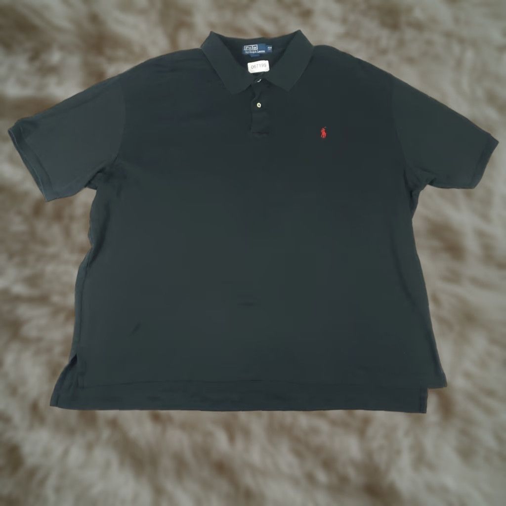 Ralph Lauren Ralph Lauren Polo Shirt Mens Big & Tall 4XB Black Pony Short Sleeve Polo Shirt Mens Big 4X Black Pony Polo Shirt Mens Big & Tall Size US XXL / EU 58 / 5 - 1 Thumbnail