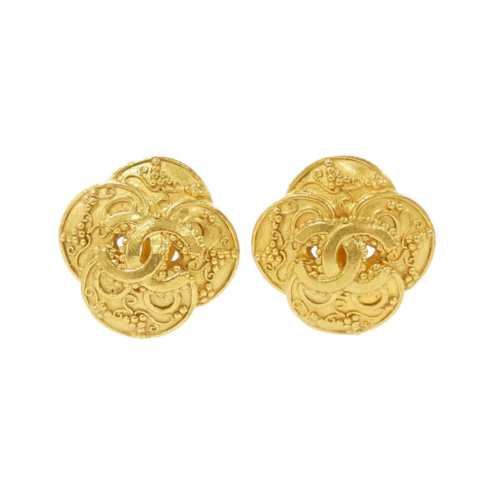 Chanel Chanel Coco Mark earring Size ONE SIZE - 1 Thumbnail