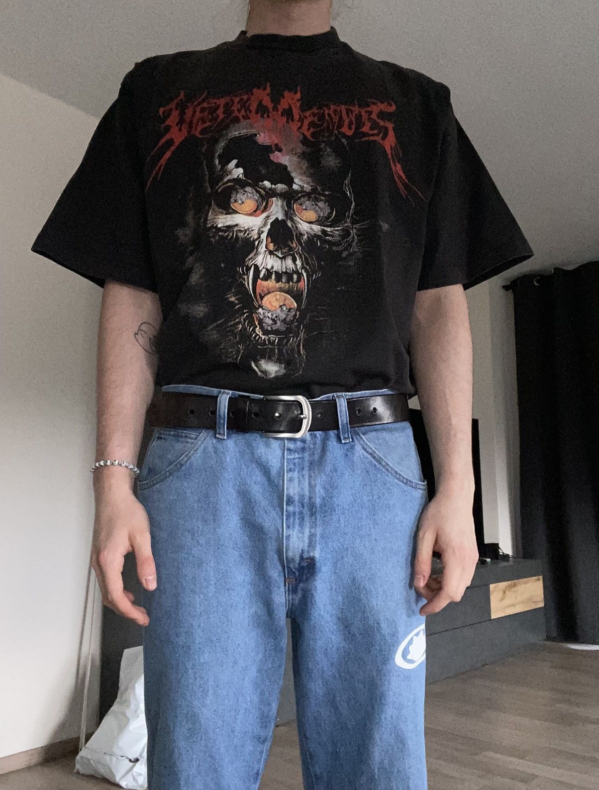 Vetements Vetements Skull Shirt Hiver 2018 (Gates of Ishtar) Size US S / EU 44-46 / 1 - 8 Thumbnail