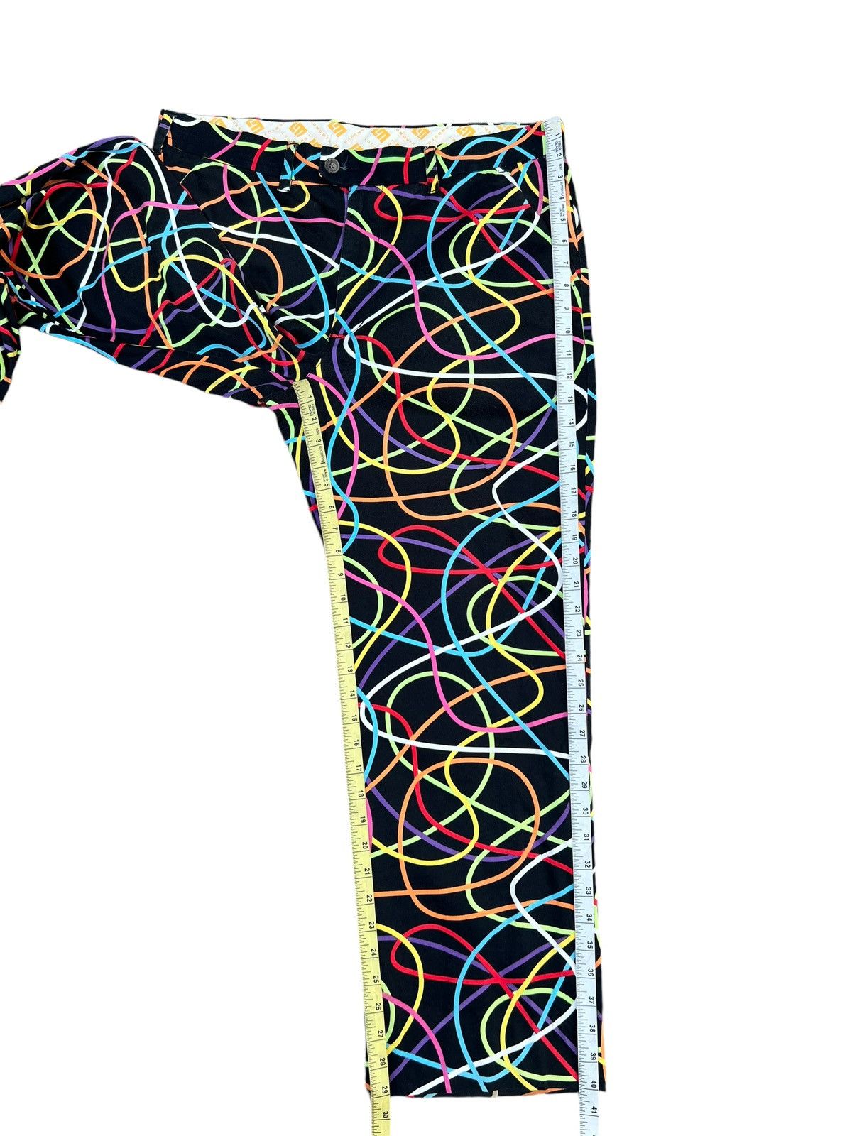 Designer × Vintage Vintage Loudmouth Psychedelic Art Trouser Pant Size US 38 / EU 54 - 5 Thumbnail