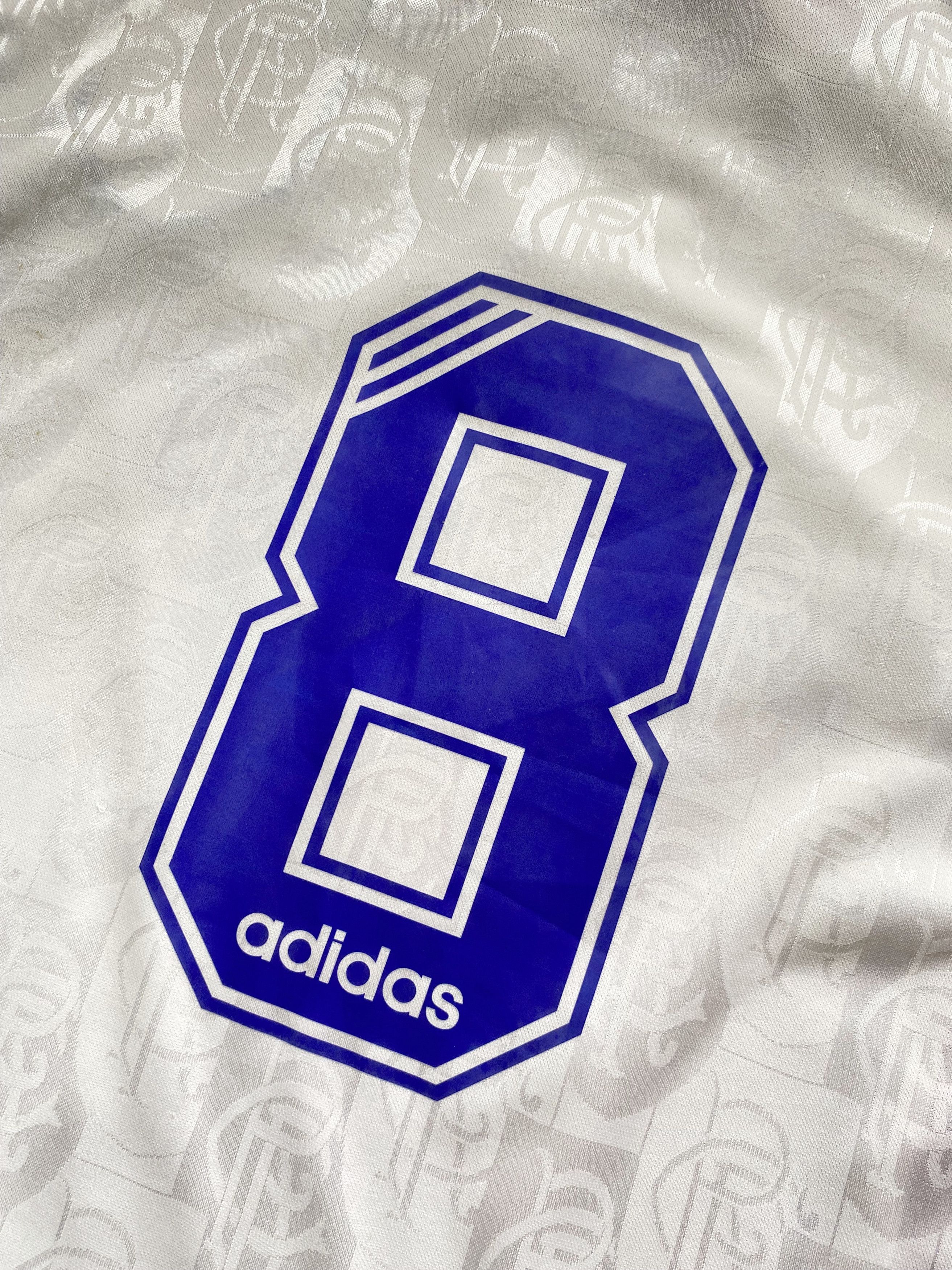 Adidas × Vintage Glasgow Rangers 1996 Away Paul Gascoigne #8 Vintage Rare Size US L / EU 52-54 / 3 - 9 Thumbnail