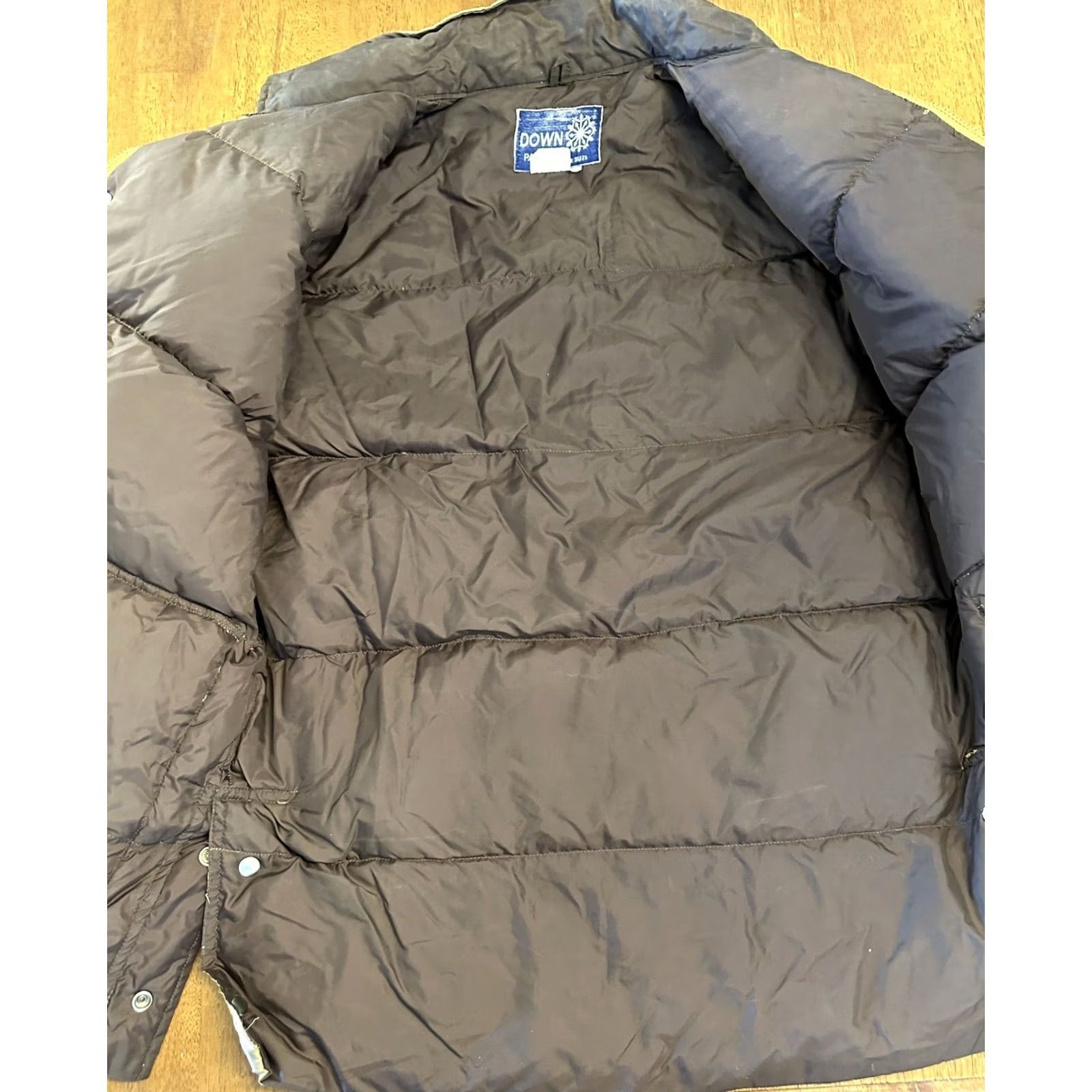 Vintage VINTAGE Down Parka Jacket Regular L Beige 90s Outdoor Hunting Browning Fur Trim Zip Puffer Mens Size US L / EU 52-54 / 3 - 6 Thumbnail