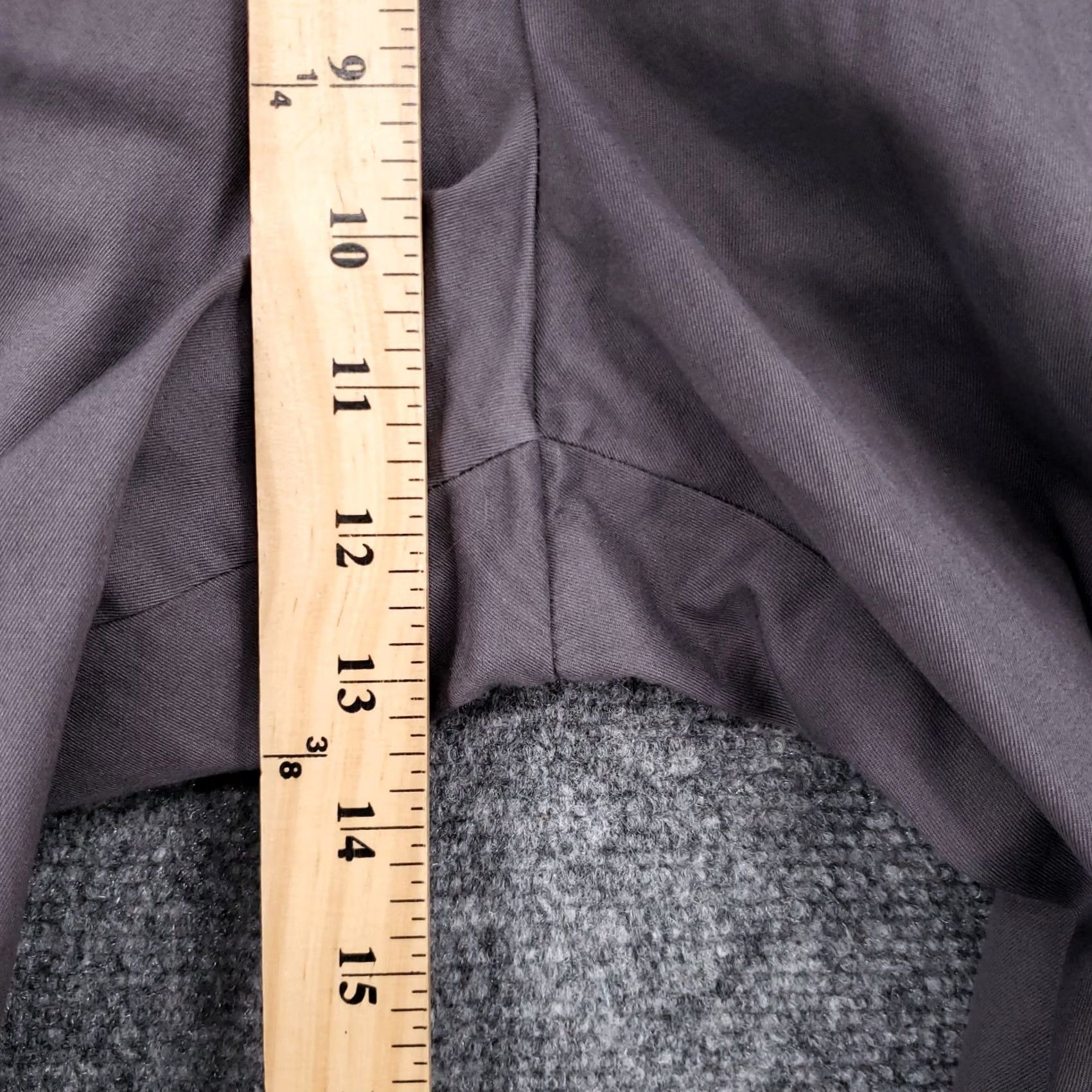 Bonobos Bonobos Pants Mens 35x30 Gray Straight Fit Chino Flat Front Trouser Zip Fly Size US 35 - 6 Thumbnail